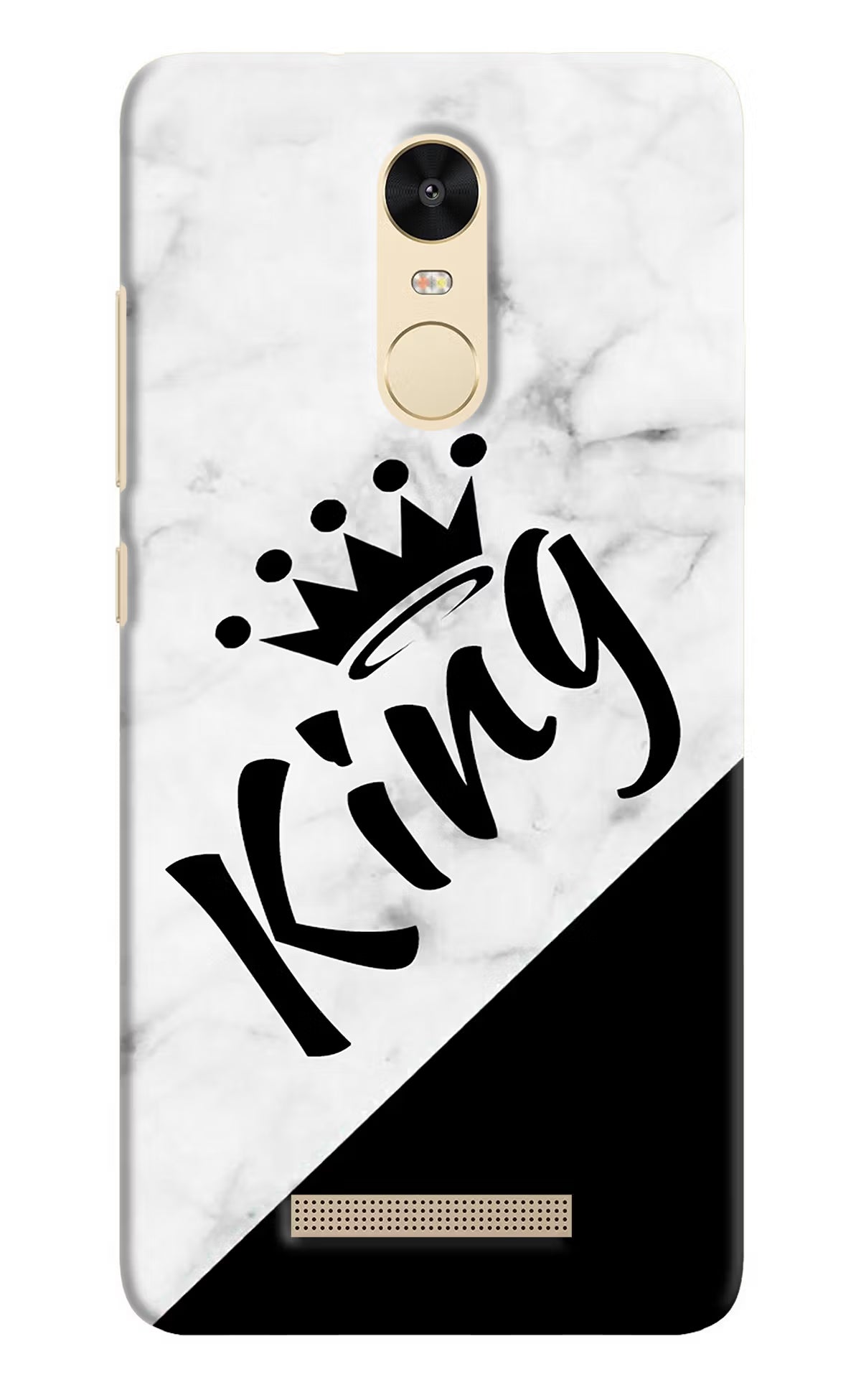 King Redmi Note 3 Back Cover - King Redmi Note 3 Hard Case Back Cover by Casekaro King Redmi Note 3 Hard Case Back Cover by Casekaro