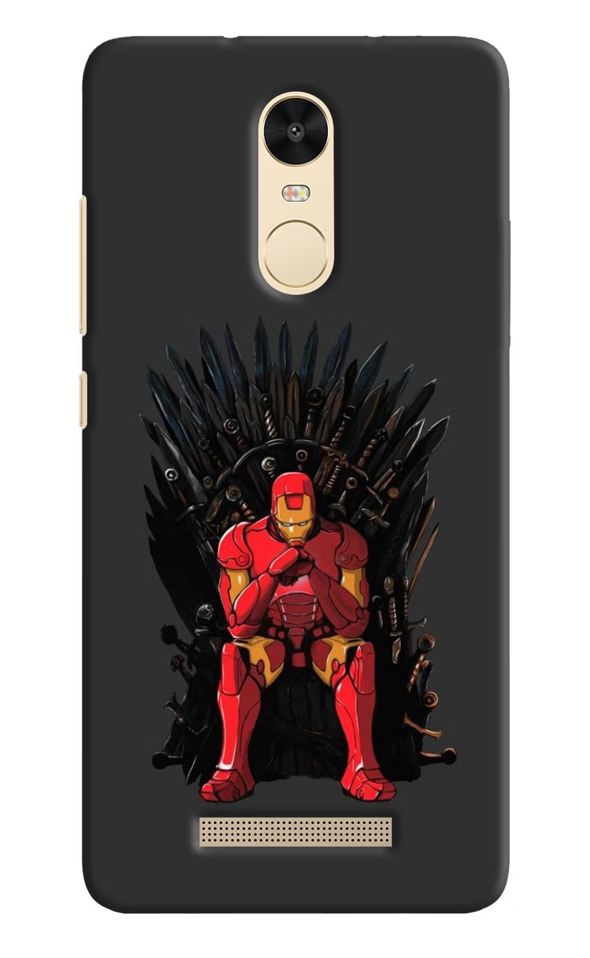 Ironman Throne Redmi Note 3 Back Cover - Ironman Throne Redmi Note 3 Hard Case Back Cover by Casekaro Ironman Throne Redmi Note 3 Hard Case Back Cover by Casekaro