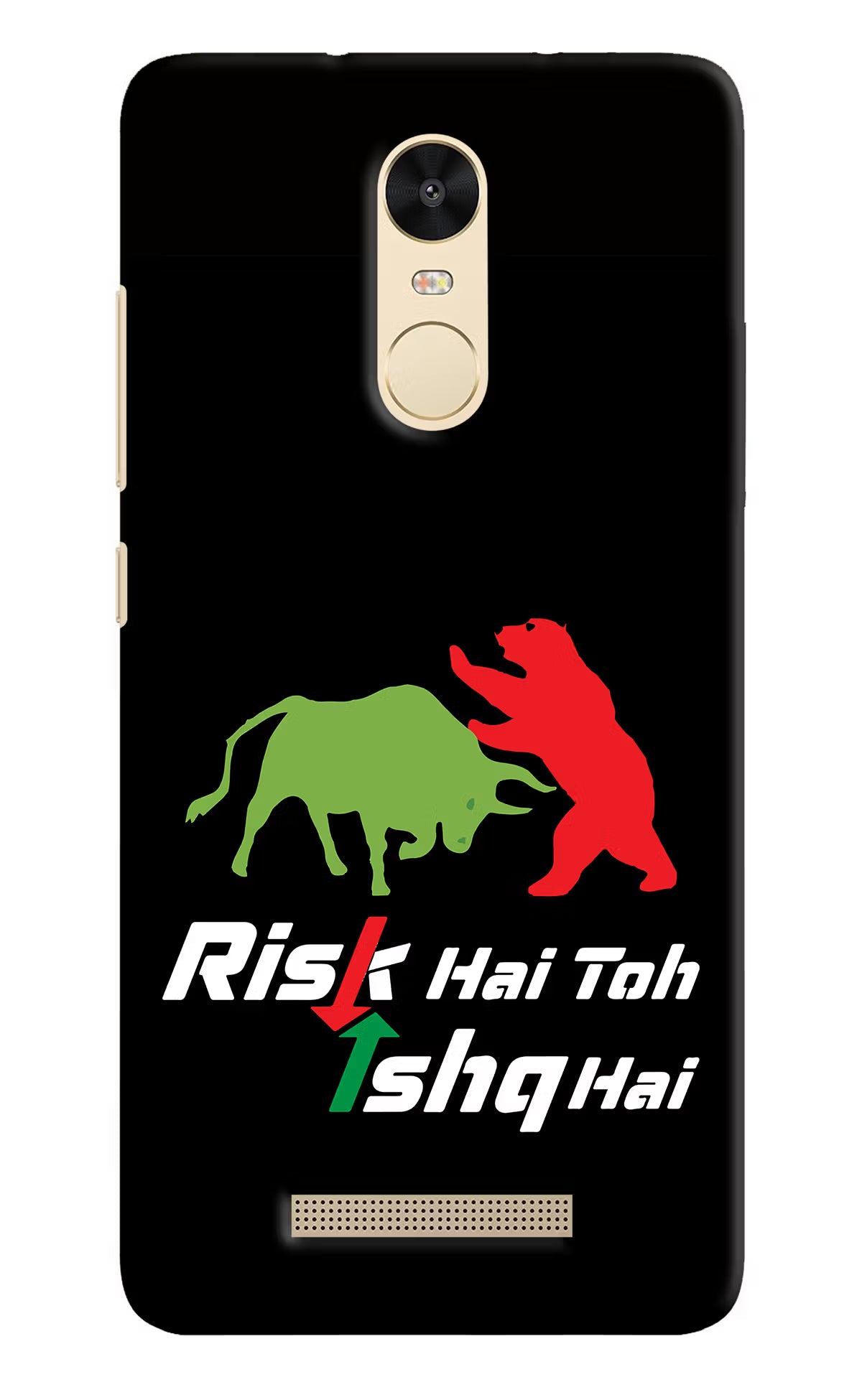 Risk Hai Toh Ishq Hai Redmi Note 3 Back Cover - Risk Hai Toh Ishq Hai Redmi Note 3 Hard Case Back Cover by Casekaro Risk Hai Toh Ishq Hai Redmi Note 3 Hard Case Back Cover by Casekaro