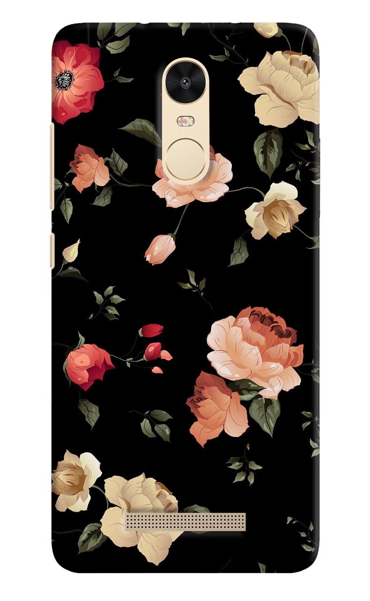 Flowers Redmi Note 3 Back Cover - Flowers Redmi Note 3 Hard Case Back Cover by Casekaro Flowers Redmi Note 3 Hard Case Back Cover by Casekaro