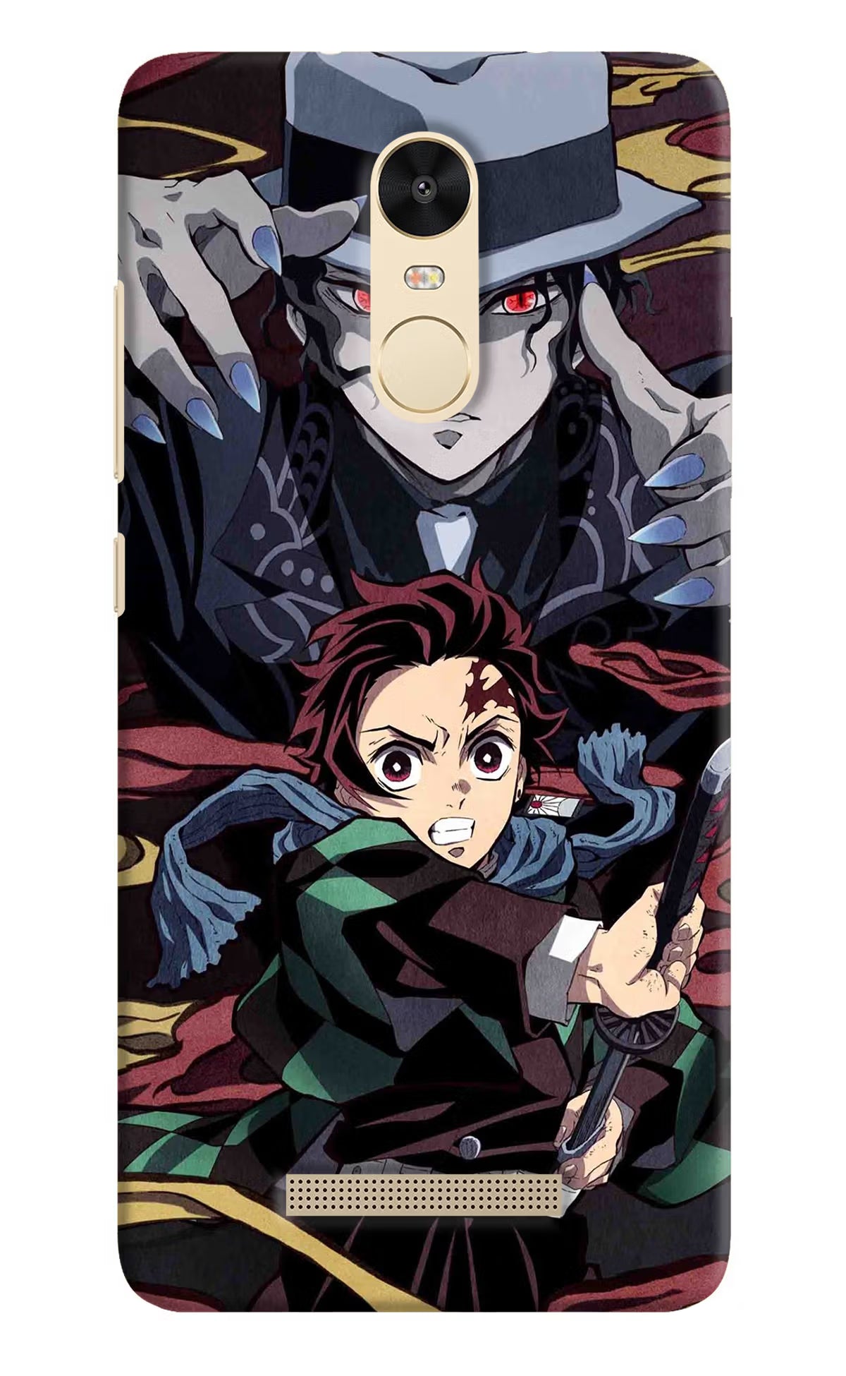 Demon Slayer Redmi Note 3 Back Cover - Demon Slayer Redmi Note 3 Hard Case Back Cover by Casekaro Demon Slayer Redmi Note 3 Hard Case Back Cover by Casekaro