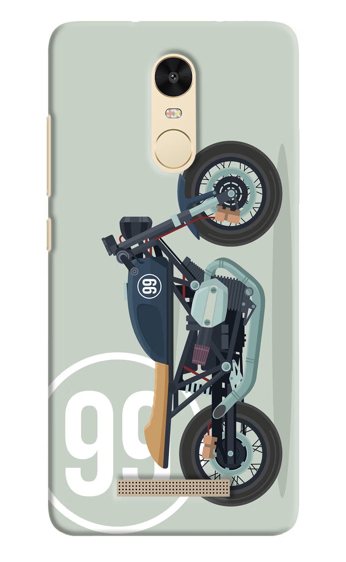 Classic Cafe Racer 99 Redmi Note 3 Back Cover - Classic Cafe Racer 99 Redmi Note 3 Hard Case Back Cover by Casekaro Classic Cafe Racer 99 Redmi Note 3 Hard Case Back Cover by Casekaro