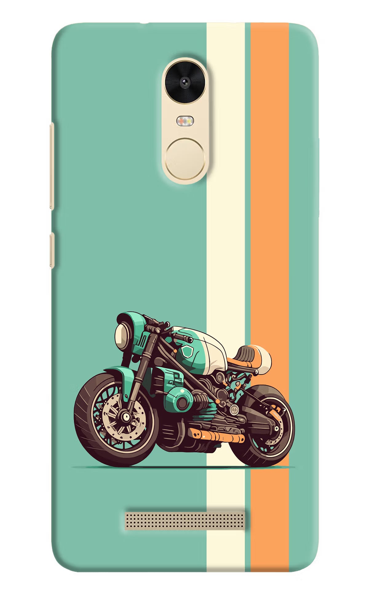 Striped Moto Drift Redmi Note 3 Back Cover - Striped Moto Drift Redmi Note 3 Hard Case Back Cover by Casekaro Striped Moto Drift Redmi Note 3 Hard Case Back Cover by Casekaro