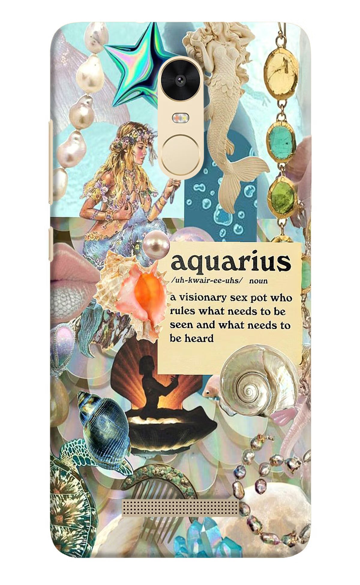 Aquarius Zodiac Redmi Note 3 Back Cover - Aquarius Zodiac Redmi Note 3 Hard Case Back Cover by Casekaro Aquarius Zodiac Redmi Note 3 Hard Case Back Cover by Casekaro