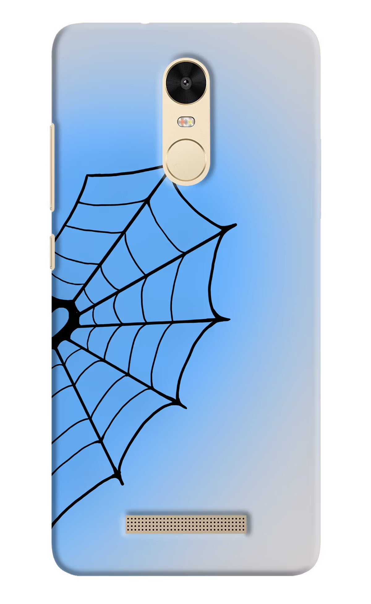 Blue Web Redmi Note 3 Back Cover - Blue Web Redmi Note 3 Back Cover Blue Web Redmi Note 3 Back Cover