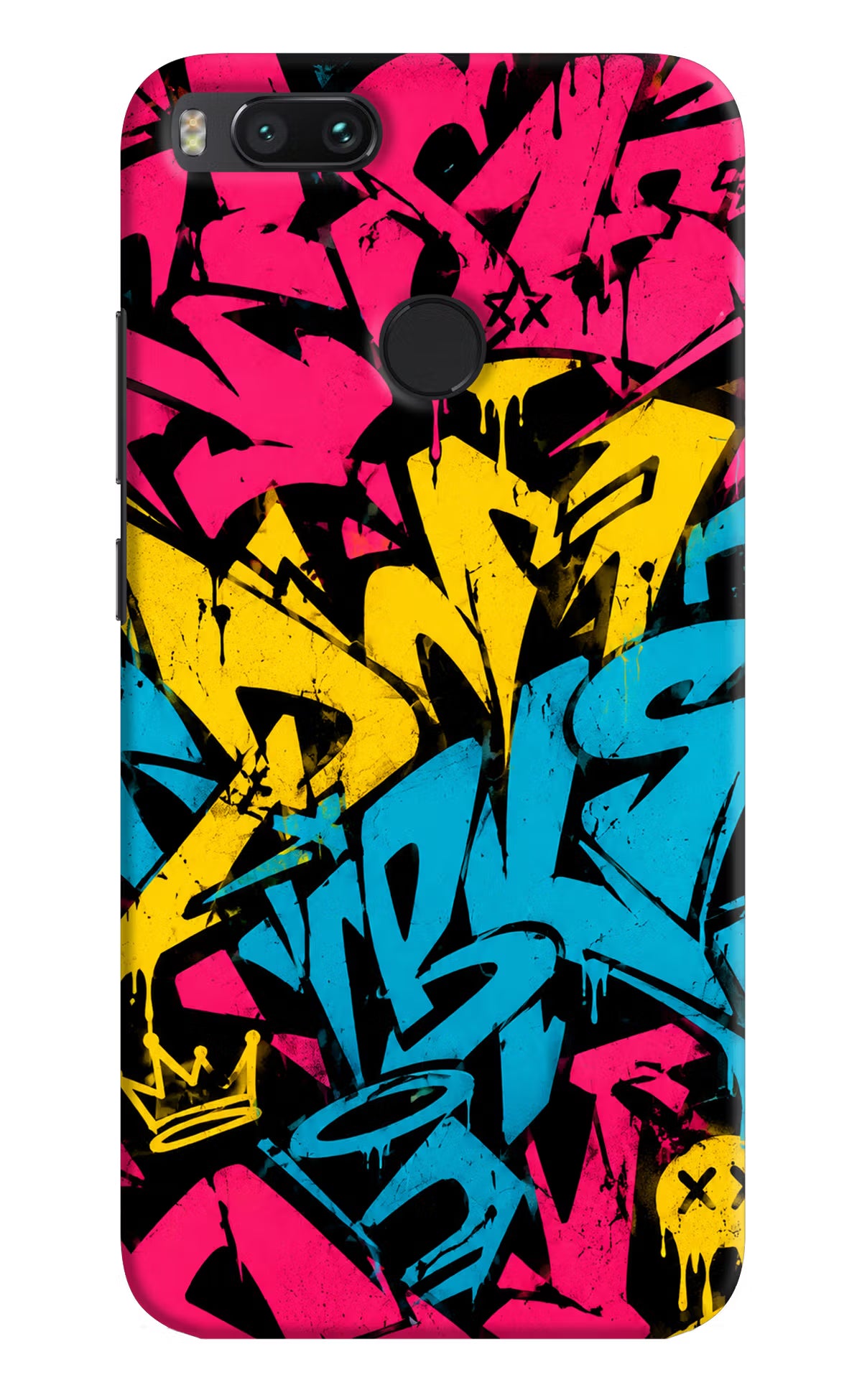 Graffiti Vibe Mi A1 Back Cover - Graffiti Vibe Mi A1 Back Cover Graffiti Vibe Mi A1 Back Cover