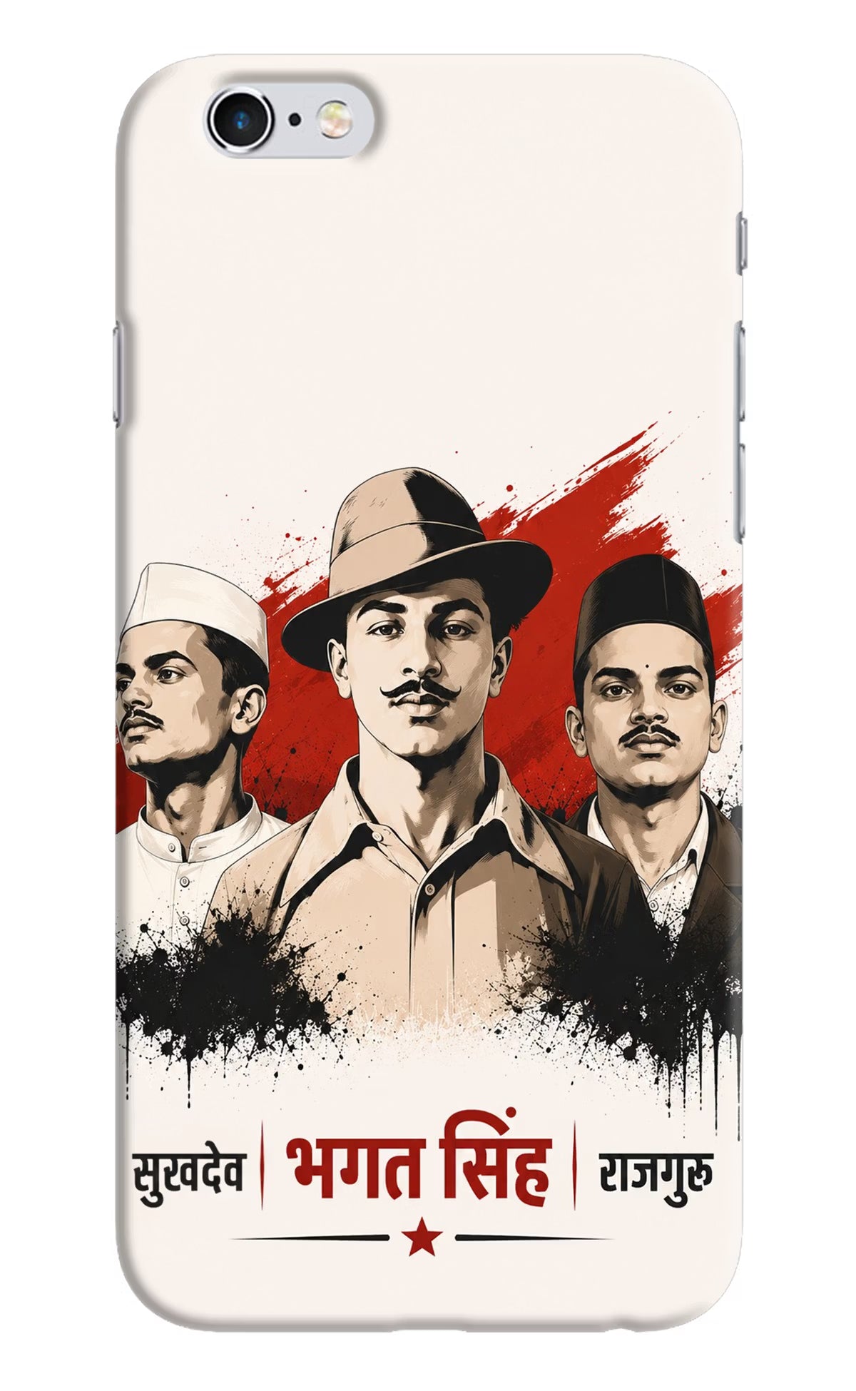 Sardar Patel Iron Will iPhone 6/6s Back Cover - Sardar Patel Iron Will iPhone 6/6s Back Cover Sardar Patel Iron Will iPhone 6/6s Back Cover