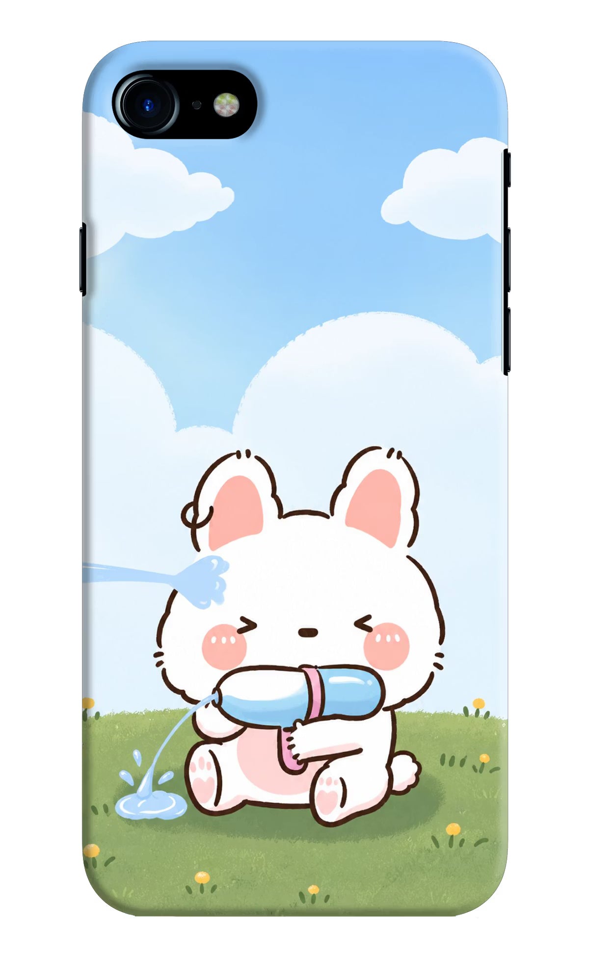Bunny Treat iPhone 8 Back Cover - Bunny Treat iPhone 8 Back Cover Bunny Treat iPhone 8 Back Cover
