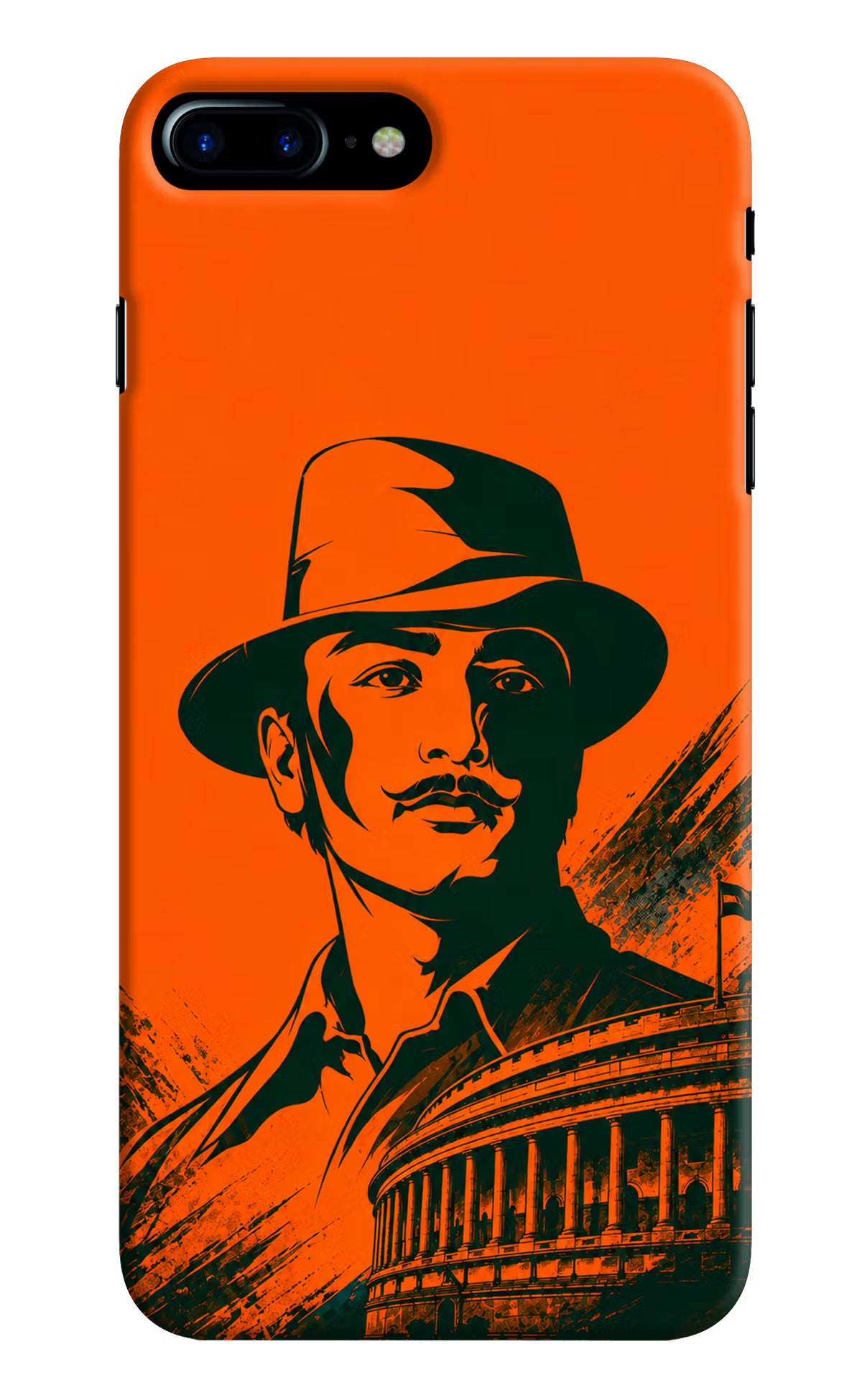 Bhagat Singh Legacy iPhone 8 Plus Back Cover - Bhagat Singh Legacy iPhone 8 Plus Back Cover Bhagat Singh Legacy iPhone 8 Plus Back Cover
