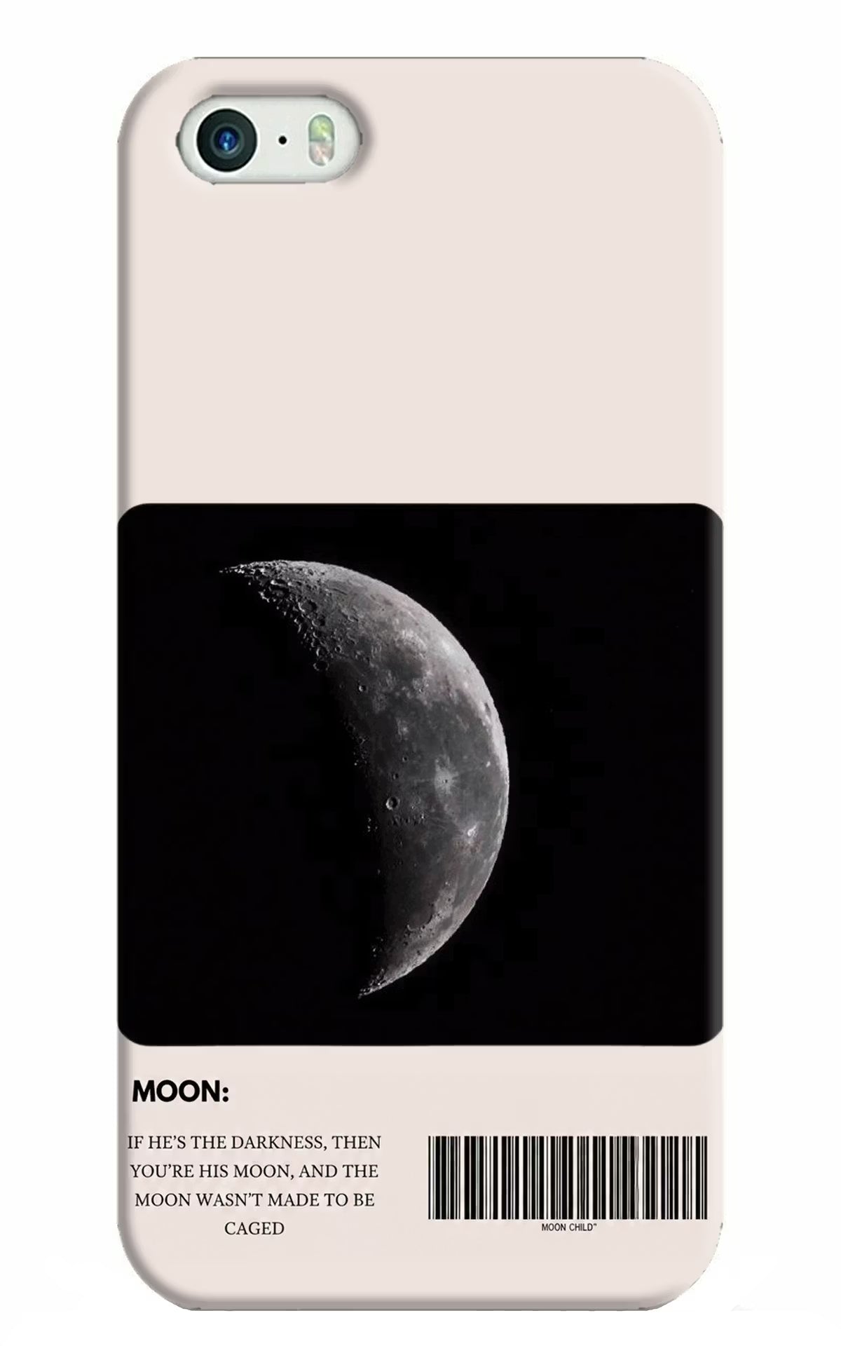 Moon Phase iPhone 5/5s Back Cover - Moon Phase iPhone 5/5s Back Cover Moon Phase iPhone 5/5s Back Cover