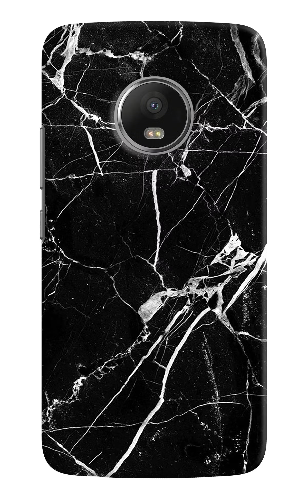 Black Marble Pattern Moto G5 plus Back Cover - Black Marble Pattern Moto G5 plus Hard Case Back Cover by Casekaro Black Marble Pattern Moto G5 plus Hard Case Back Cover by Casekaro