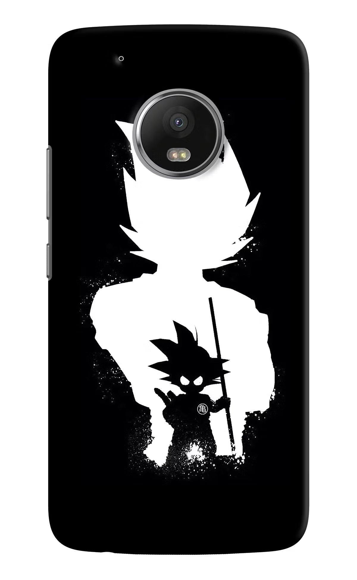 Moto G5 plus Goku shadow Cover - Moto G5 plus Goku shadow Cover by Casekaro Moto G5 plus Goku shadow Cover by Casekaro
