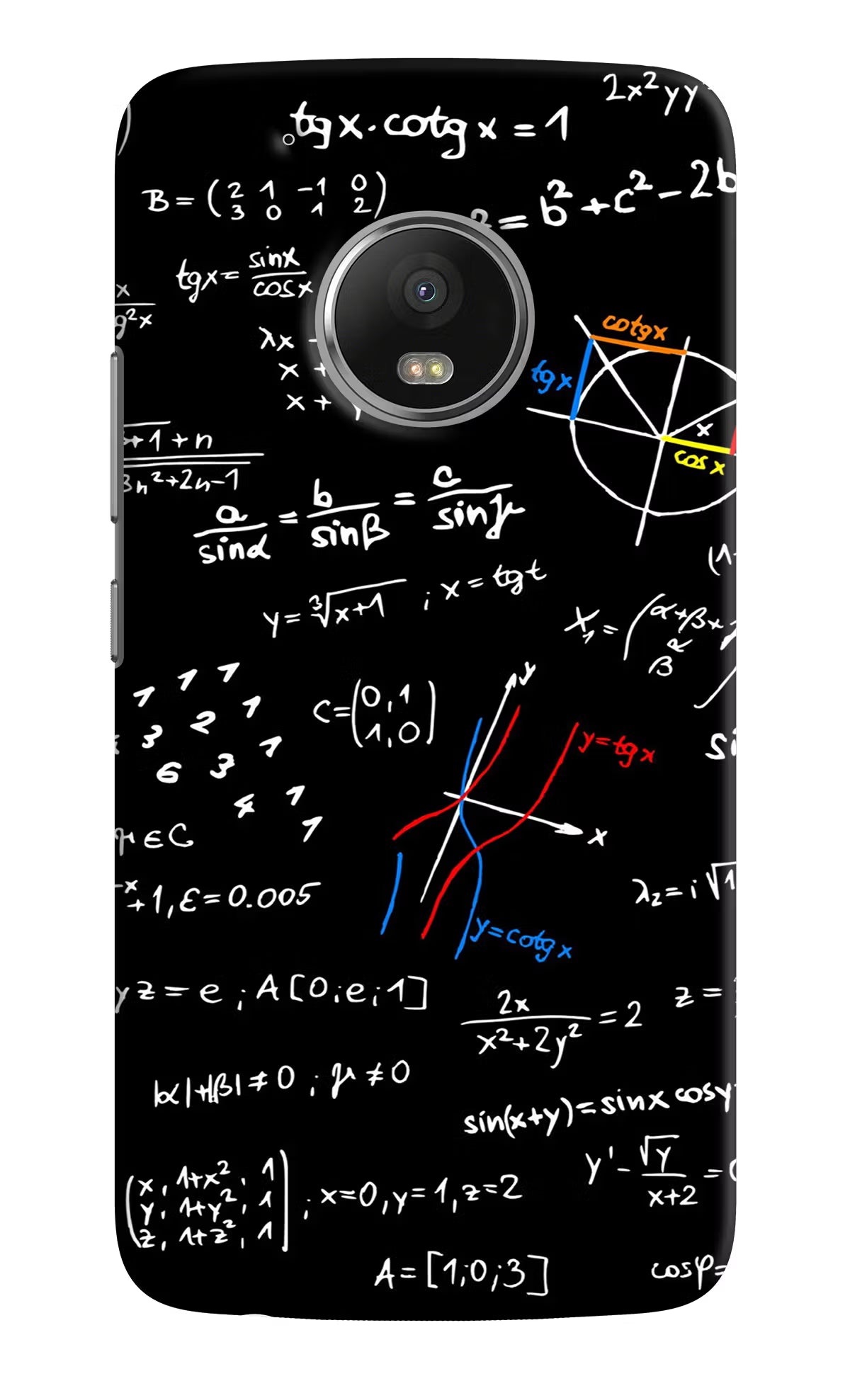 Moto G5 plus Mathematics Formula Cover - Moto G5 plus Mathematics Formula Cover by Casekaro Moto G5 plus Mathematics Formula Cover by Casekaro