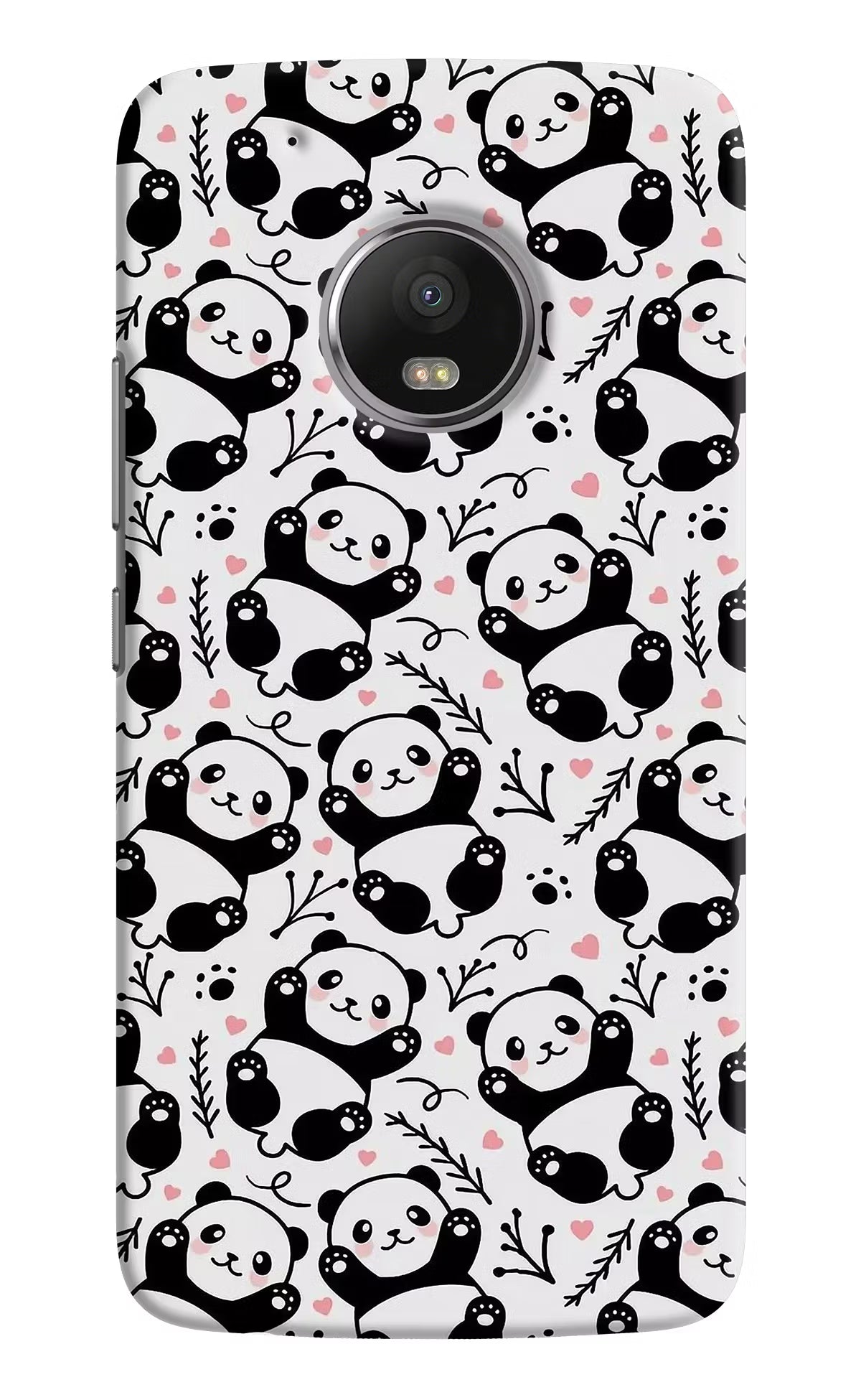 Cute Panda Moto G5 plus Back Cover - Cute Panda Moto G5 plus Hard Case Back Cover by Casekaro Cute Panda Moto G5 plus Hard Case Back Cover by Casekaro