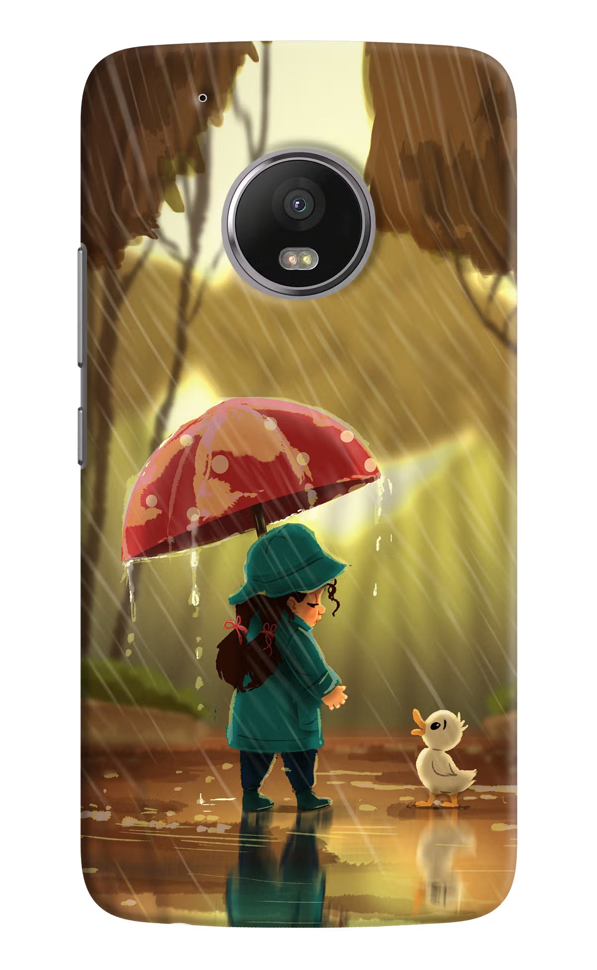Rainy Day Moto G5 plus Back Cover - Rainy Day Moto G5 plus Hard Case Back Cover by Casekaro Rainy Day Moto G5 plus Hard Case Back Cover by Casekaro