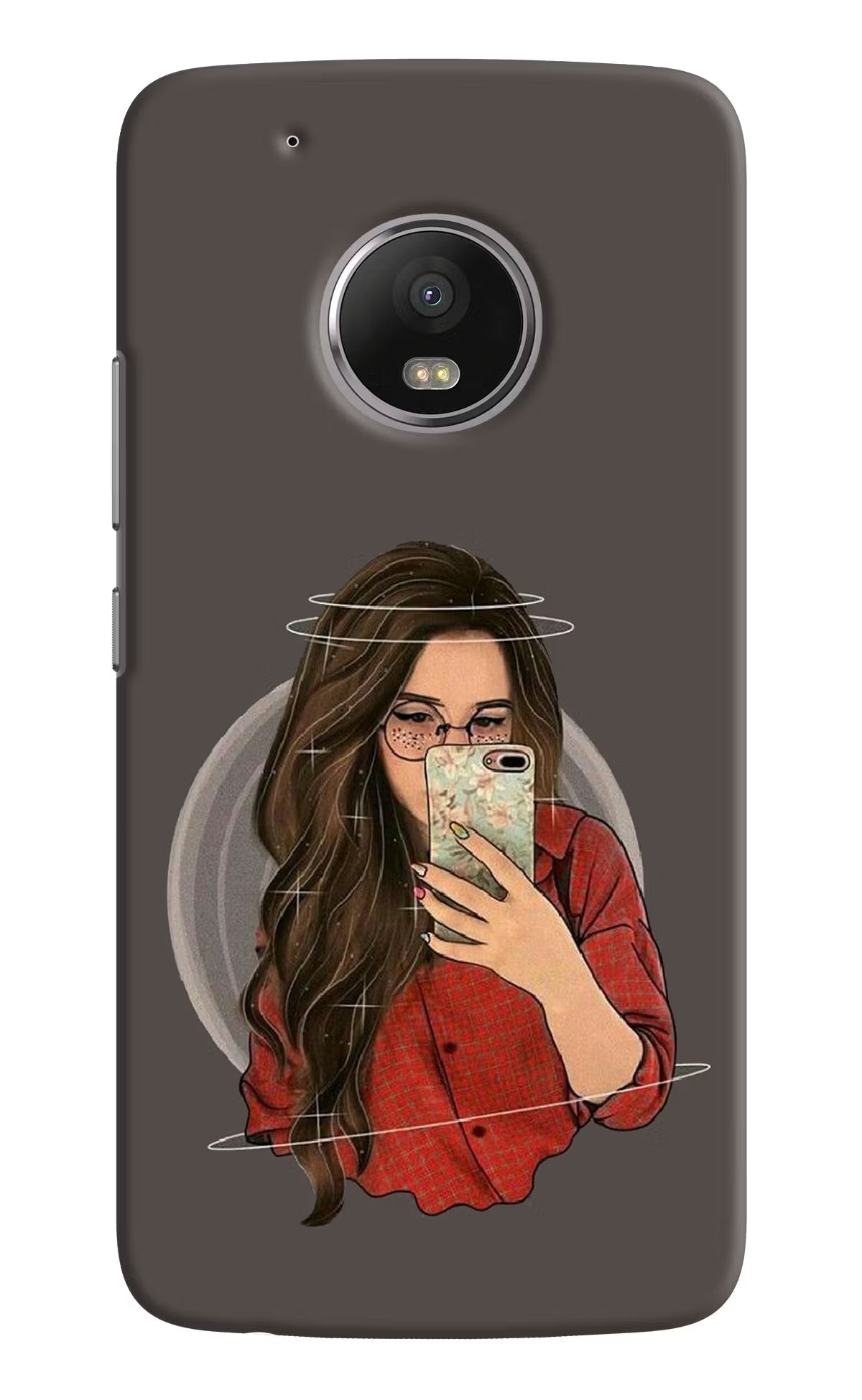 Selfie Queen Moto G5 plus Back Cover - Selfie Queen Moto G5 plus Hard Case Back Cover by Casekaro Selfie Queen Moto G5 plus Hard Case Back Cover by Casekaro
