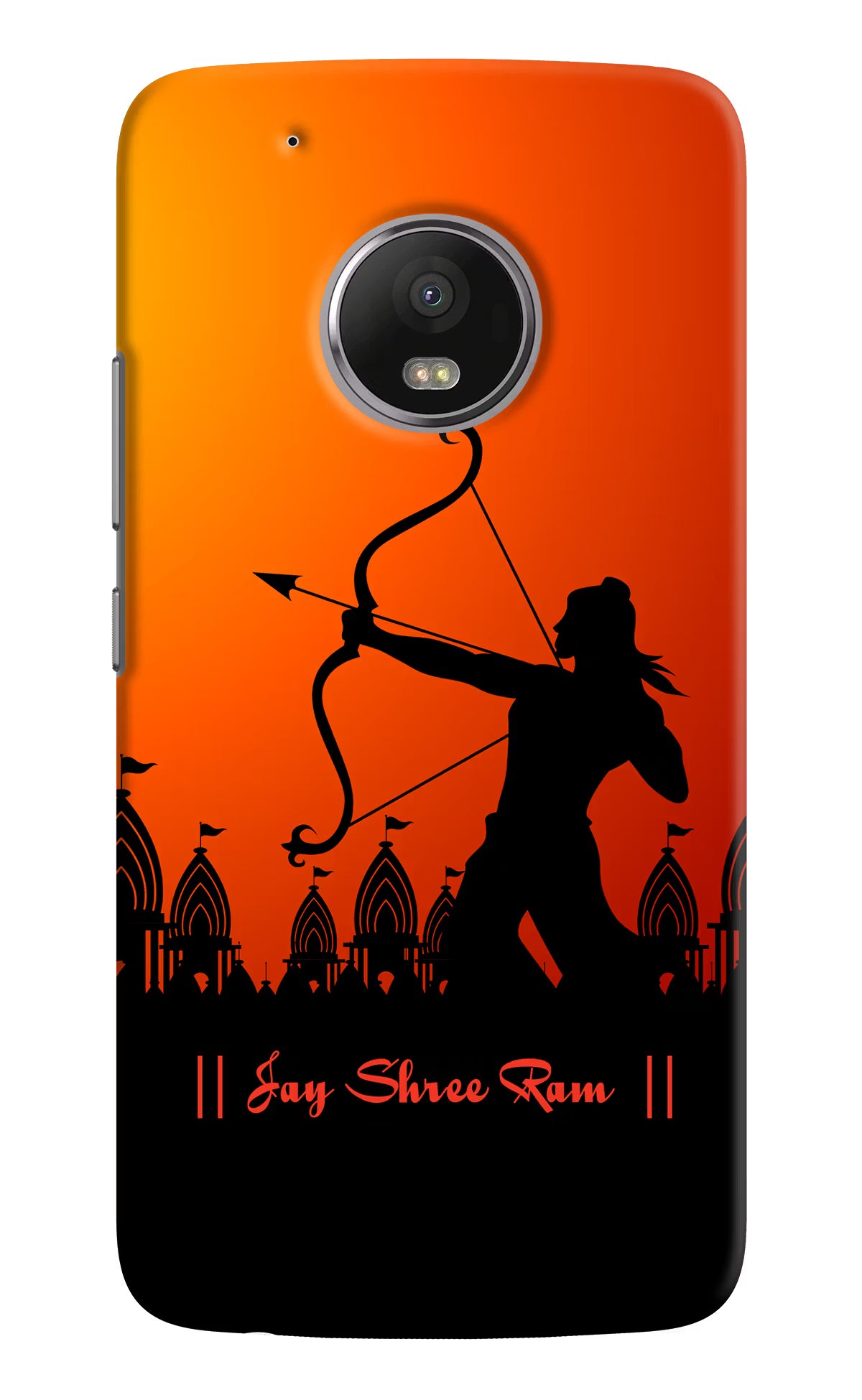 Lord Ram - 4 Moto G5 plus Back Cover - Lord Ram - 4 Moto G5 plus Hard Case Back Cover by Casekaro Lord Ram - 4 Moto G5 plus Hard Case Back Cover by Casekaro