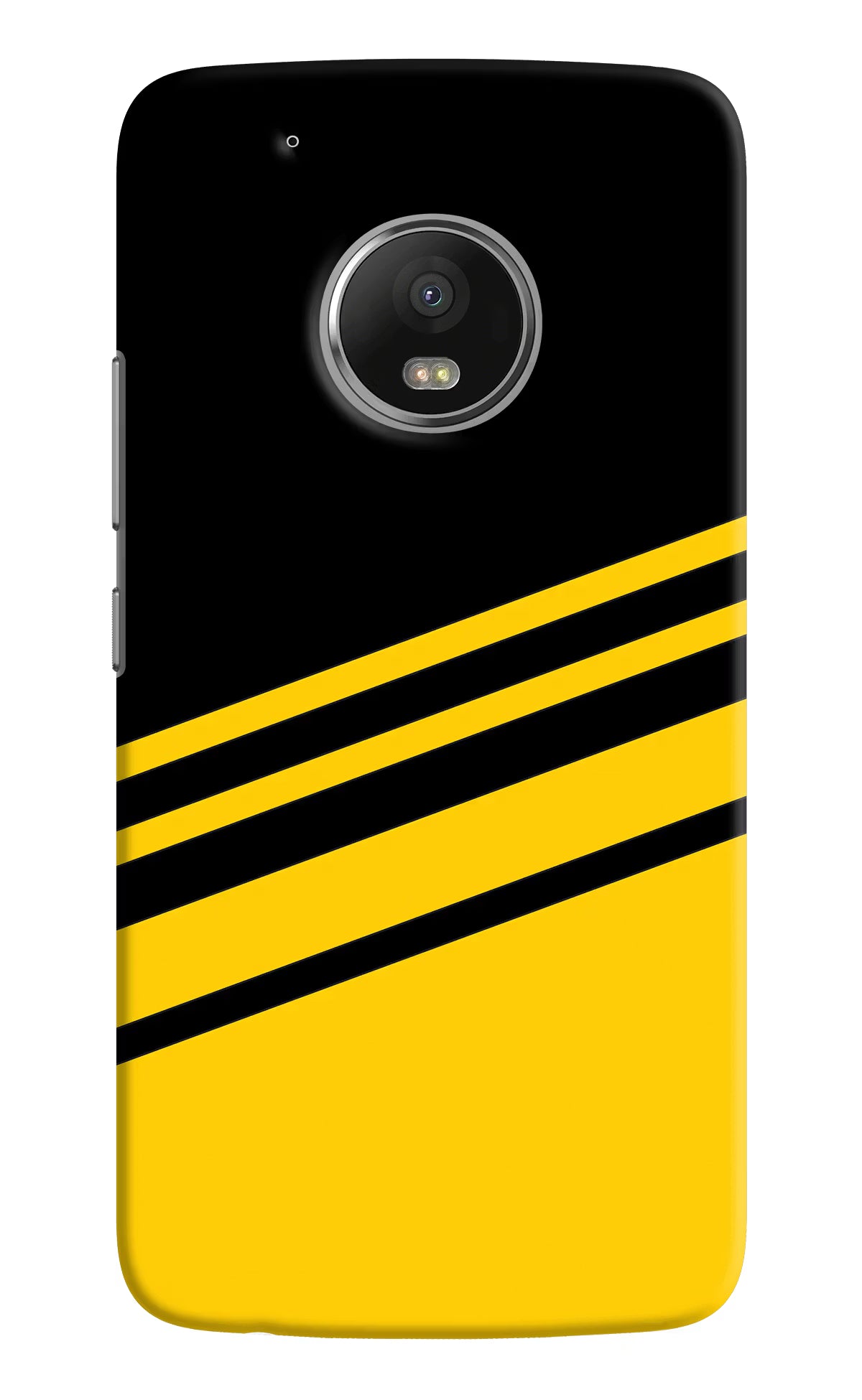 Yellow Shades Moto G5 plus Back Cover - Yellow Shades Moto G5 plus Hard Case Back Cover by Casekaro Yellow Shades Moto G5 plus Hard Case Back Cover by Casekaro