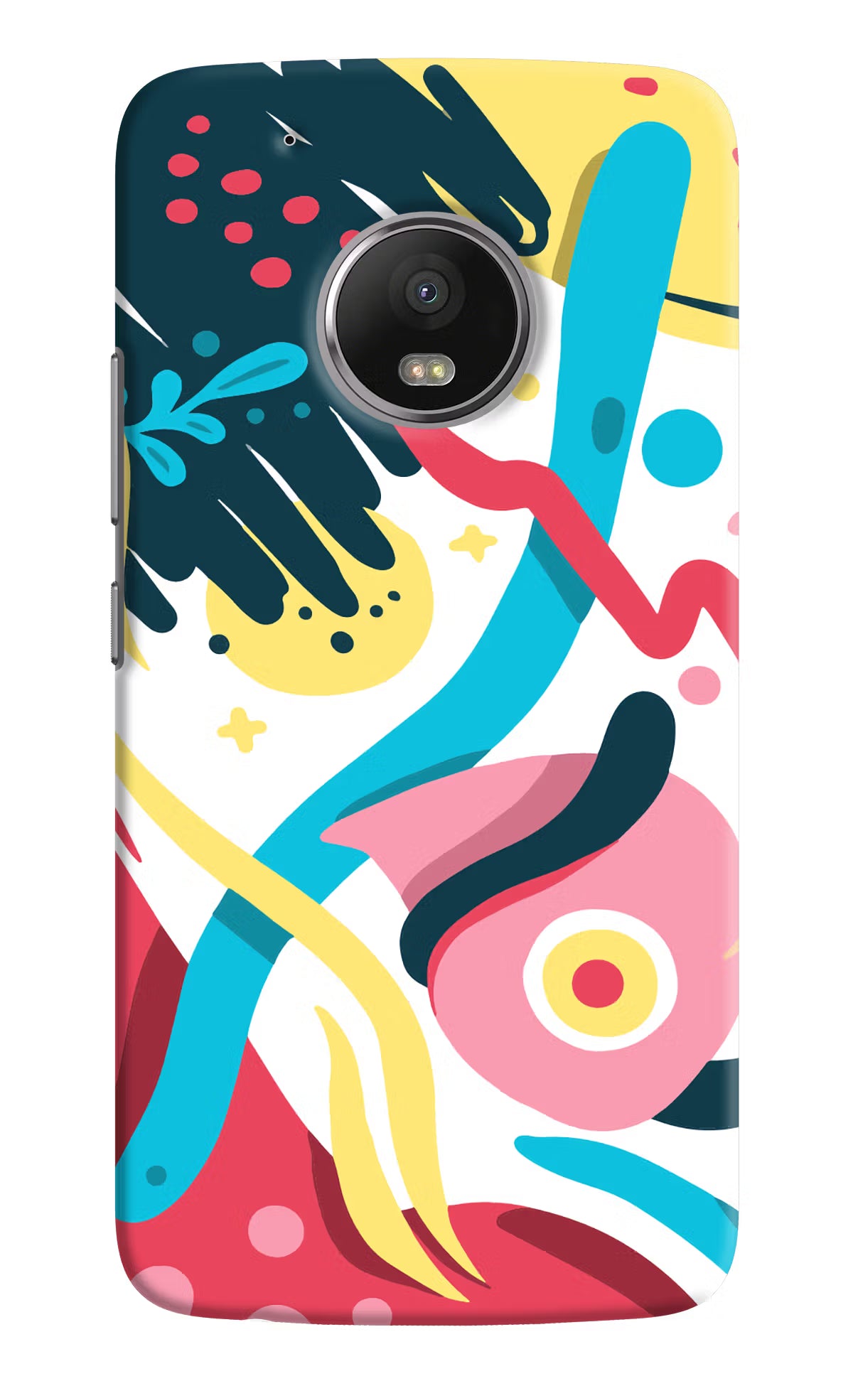 Trippy Moto G5 plus Back Cover - Trippy Moto G5 plus Hard Case Back Cover by Casekaro Trippy Moto G5 plus Hard Case Back Cover by Casekaro
