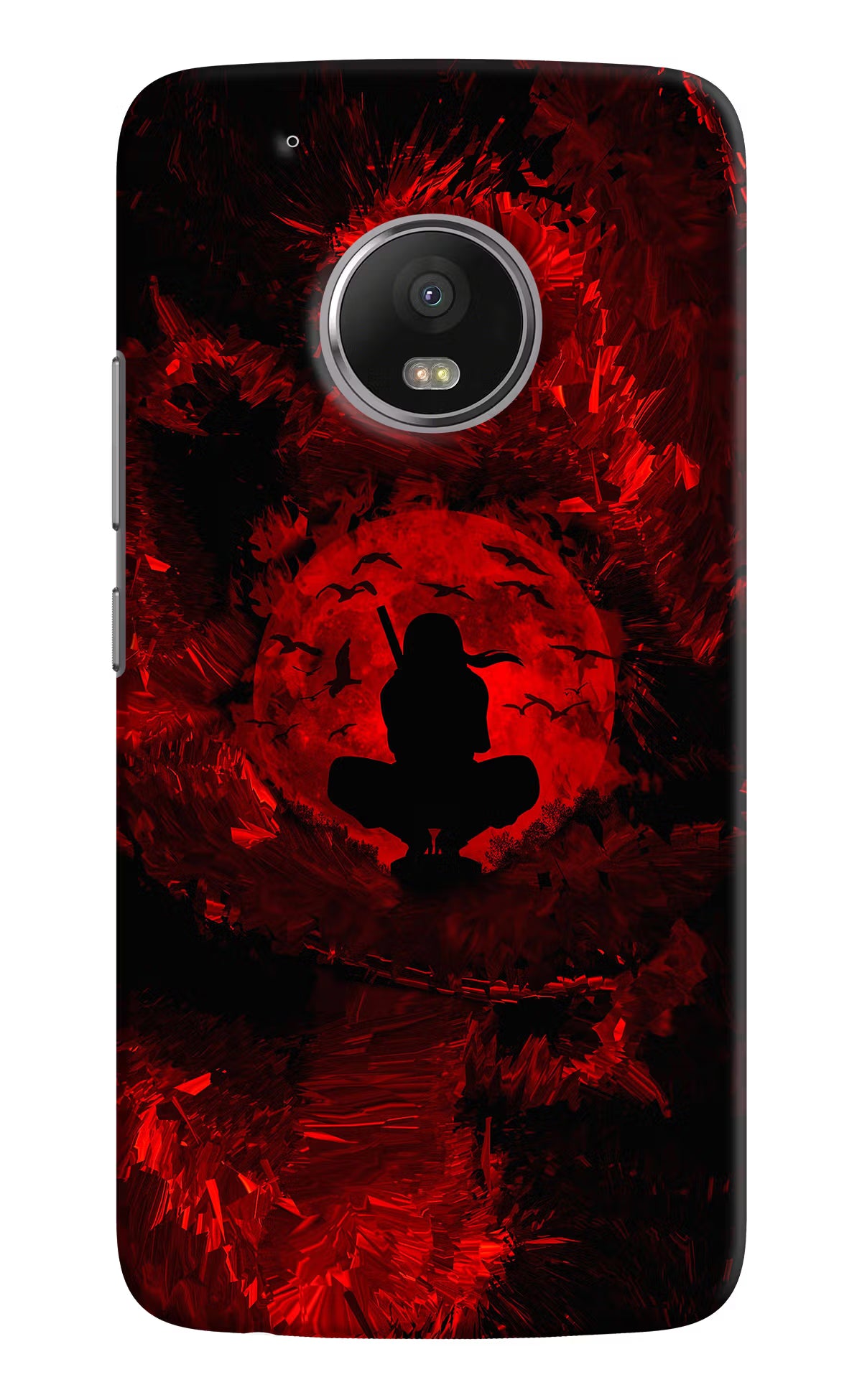 Itachi Uchiha Moto G5 plus Back Cover - Itachi Uchiha Moto G5 plus Hard Case Back Cover by Casekaro Itachi Uchiha Moto G5 plus Hard Case Back Cover by Casekaro