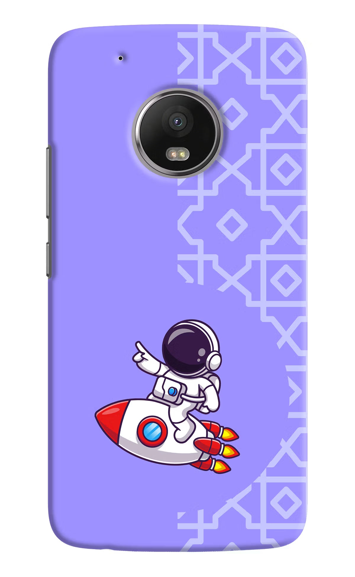 Cute Astronaut Moto G5 plus Back Cover - Cute Astronaut Moto G5 plus Hard Case Back Cover by Casekaro Cute Astronaut Moto G5 plus Hard Case Back Cover by Casekaro