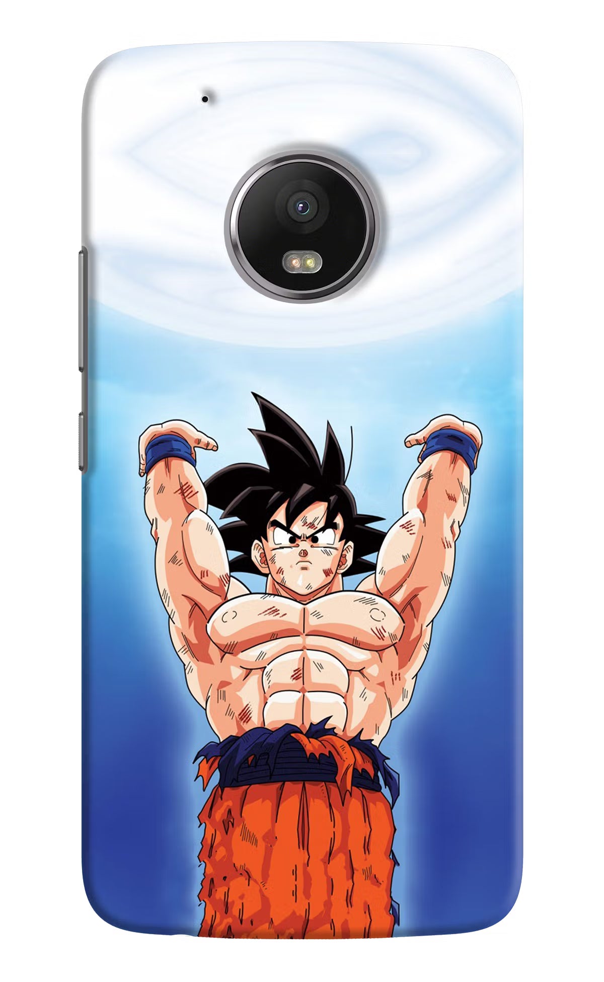 Goku Power Moto G5 plus Back Cover - Goku Power Moto G5 plus Hard Case Back Cover by Casekaro Goku Power Moto G5 plus Hard Case Back Cover by Casekaro