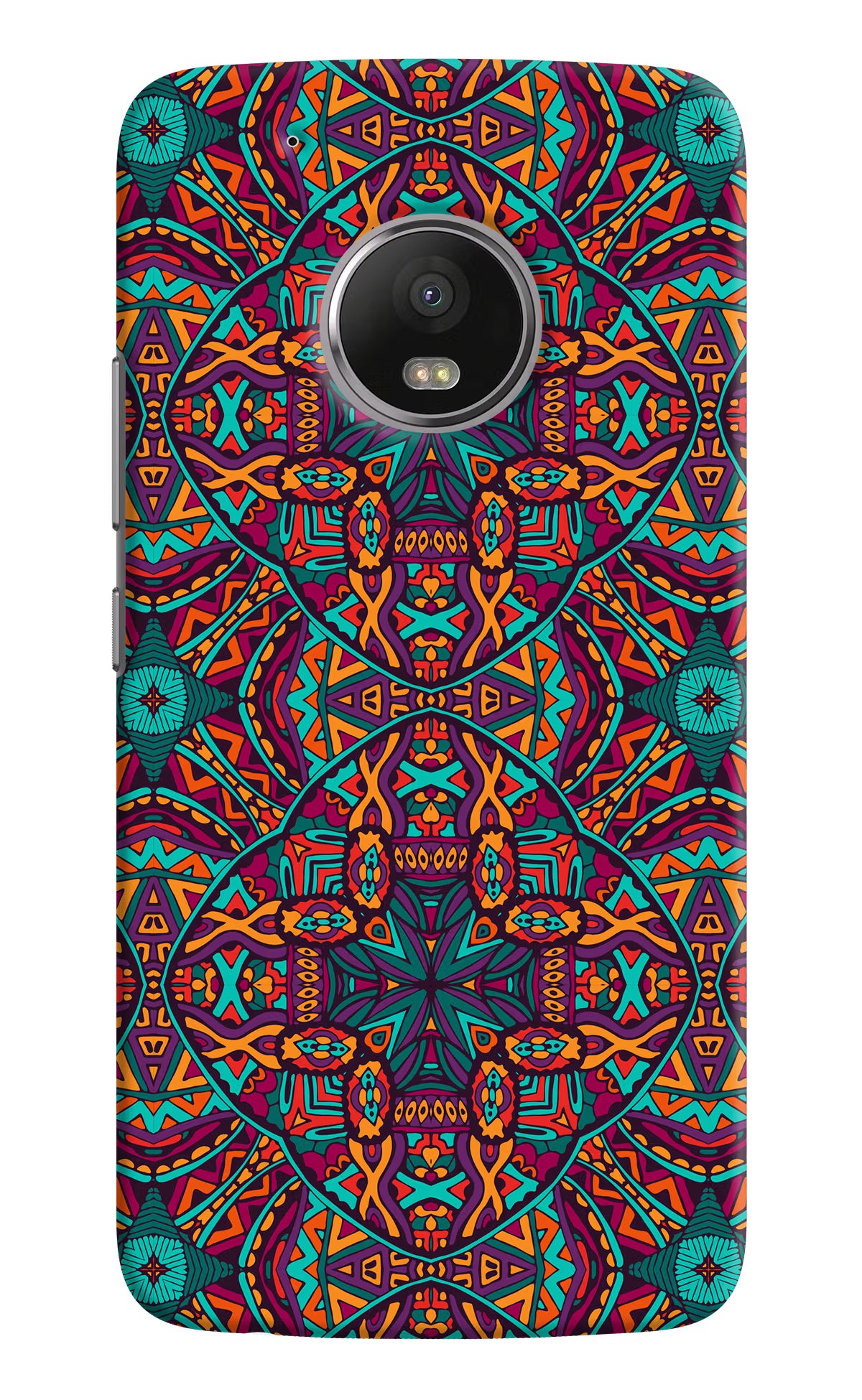 Colour Mandala Moto G5 plus Back Cover - Colour Mandala Moto G5 plus Hard Case Back Cover by Casekaro Colour Mandala Moto G5 plus Hard Case Back Cover by Casekaro