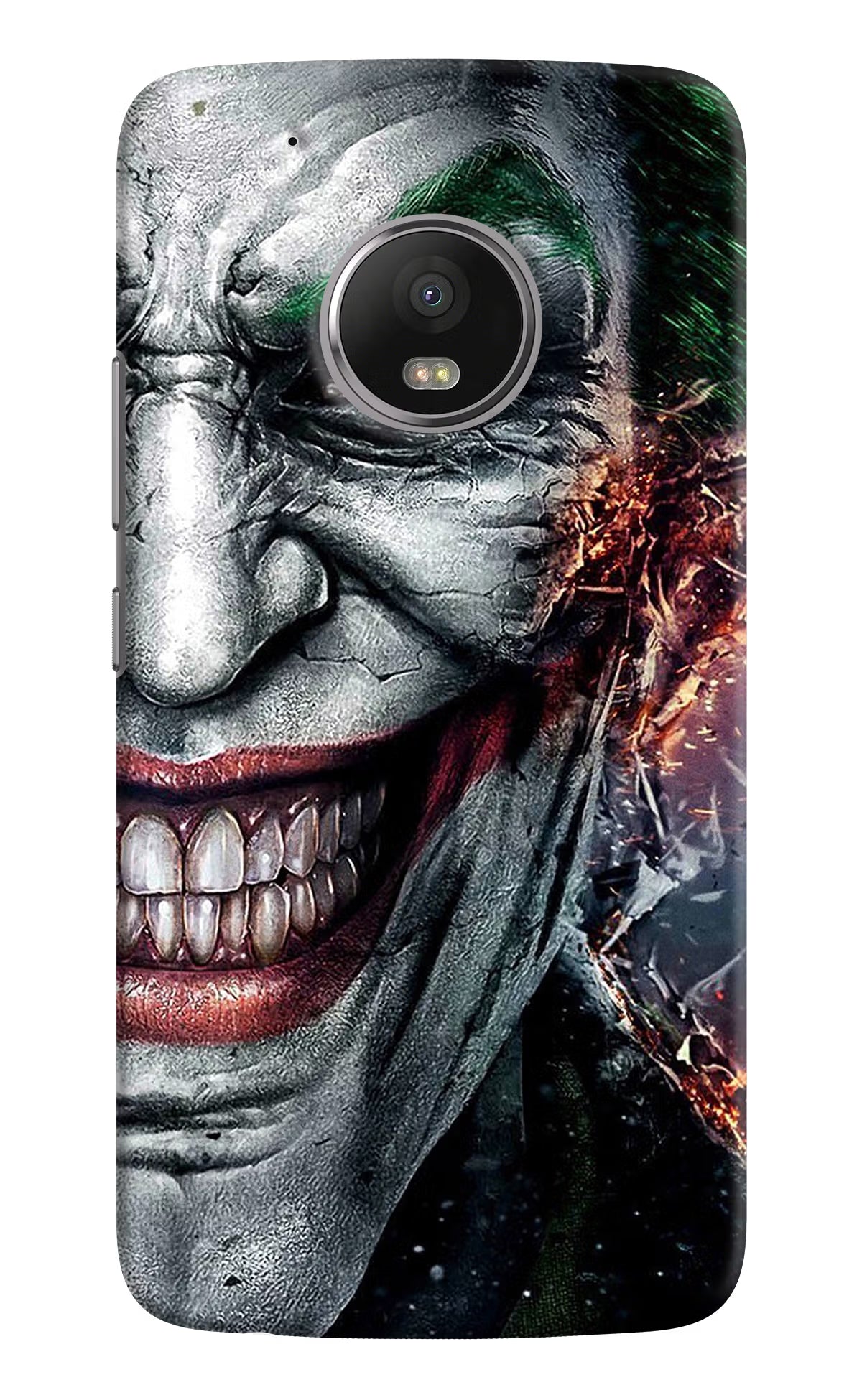 Joker Cam Moto G5 plus Back Cover - Joker Cam Moto G5 plus Hard Case Back Cover by Casekaro Joker Cam Moto G5 plus Hard Case Back Cover by Casekaro
