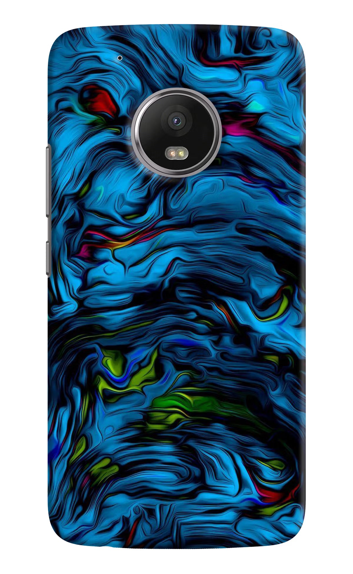 Dark Blue Abstract Moto G5 plus Back Cover - Dark Blue Abstract Moto G5 plus Hard Case Back Cover by Casekaro Dark Blue Abstract Moto G5 plus Hard Case Back Cover by Casekaro