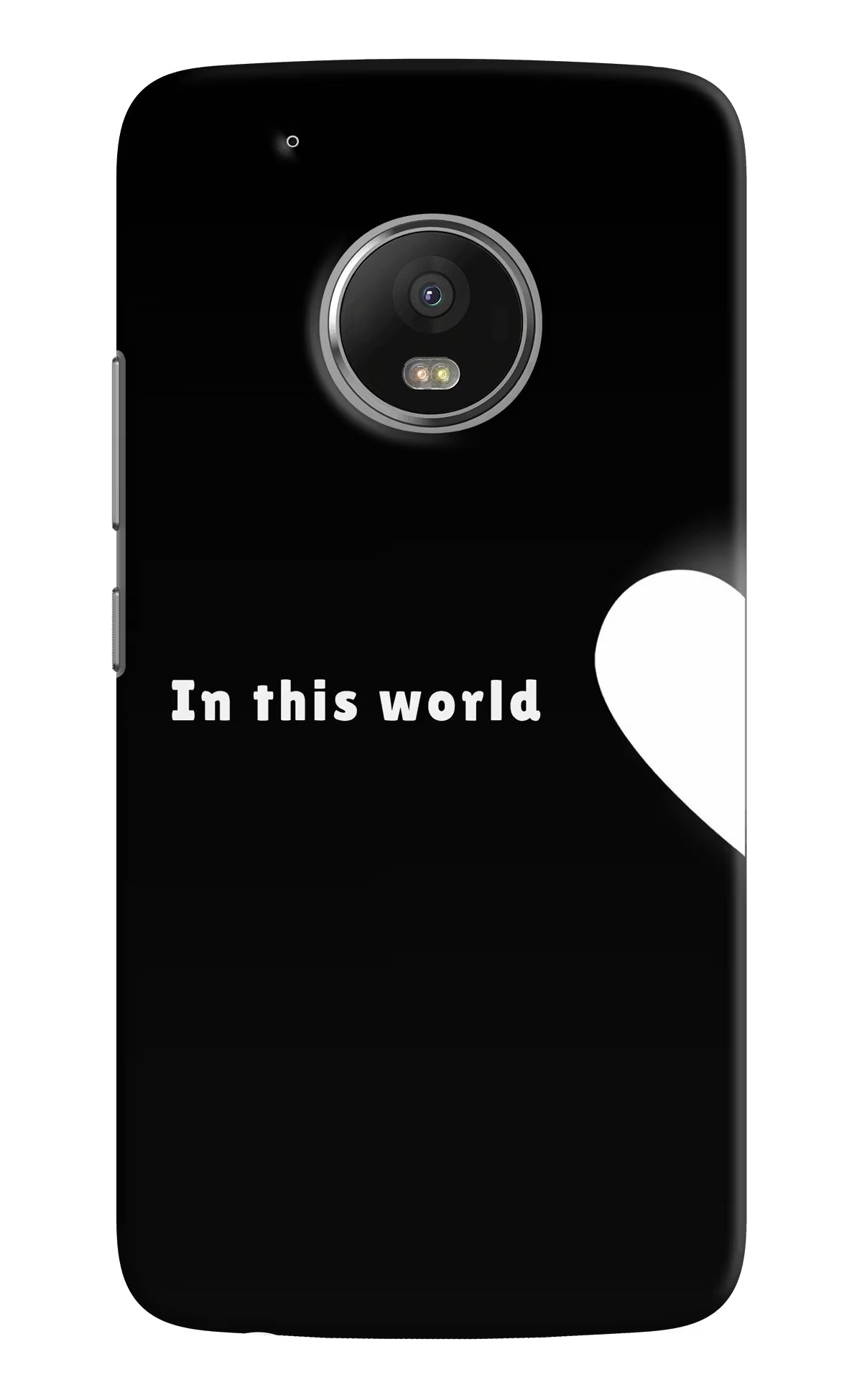 This World Moto G5 plus Back Cover - This World Moto G5 plus Hard Case Back Cover by Casekaro This World Moto G5 plus Hard Case Back Cover by Casekaro
