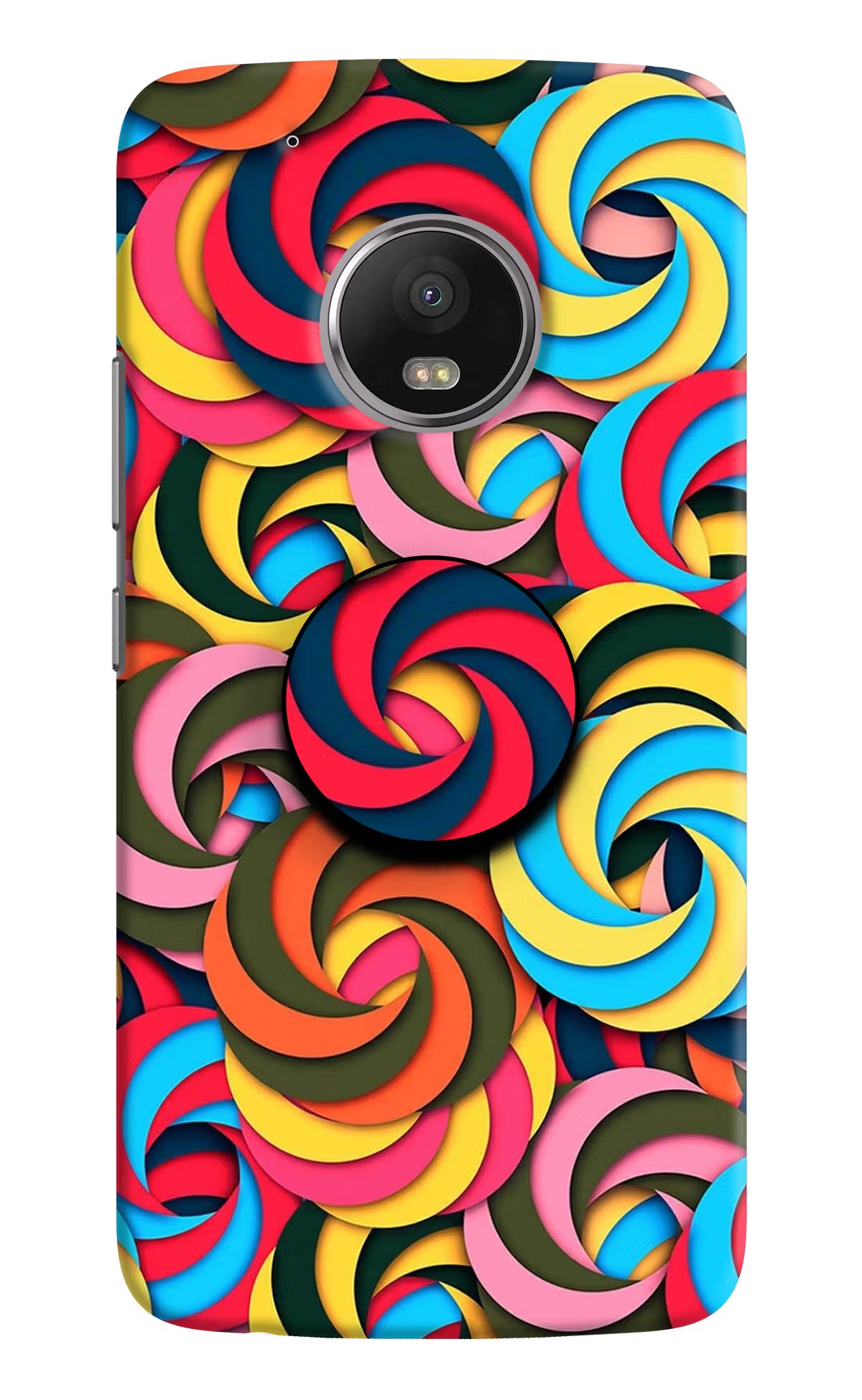 Spiral Pattern Moto G5 plus Pop Case - Spiral Pattern Moto G5 plus Pop Case by Casekaro Spiral Pattern Moto G5 plus Pop Case by Casekaro