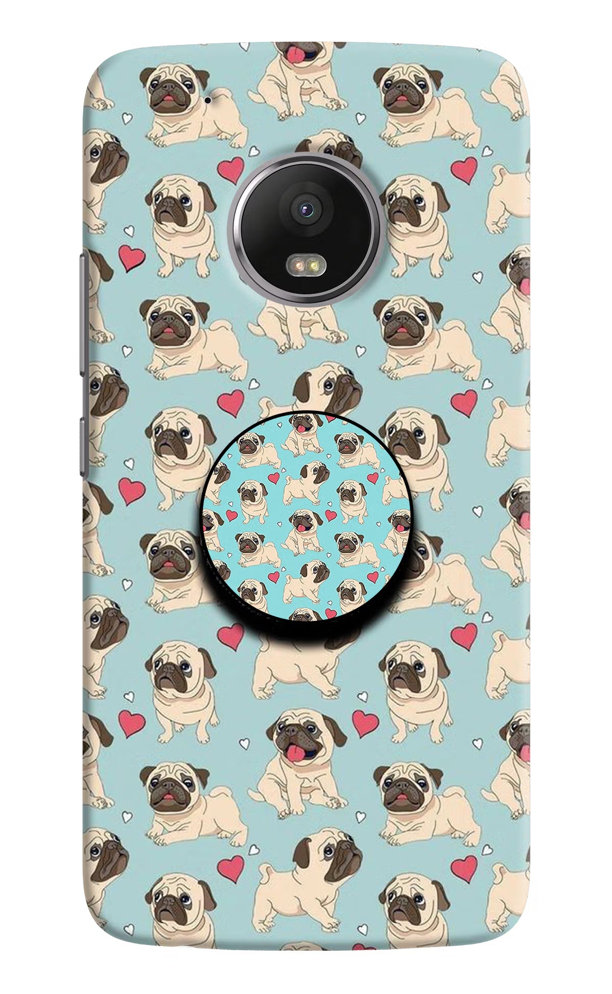 Pug Dog Moto G5 plus Pop Case - Pug Dog Moto G5 plus Pop Case by Casekaro Pug Dog Moto G5 plus Pop Case by Casekaro