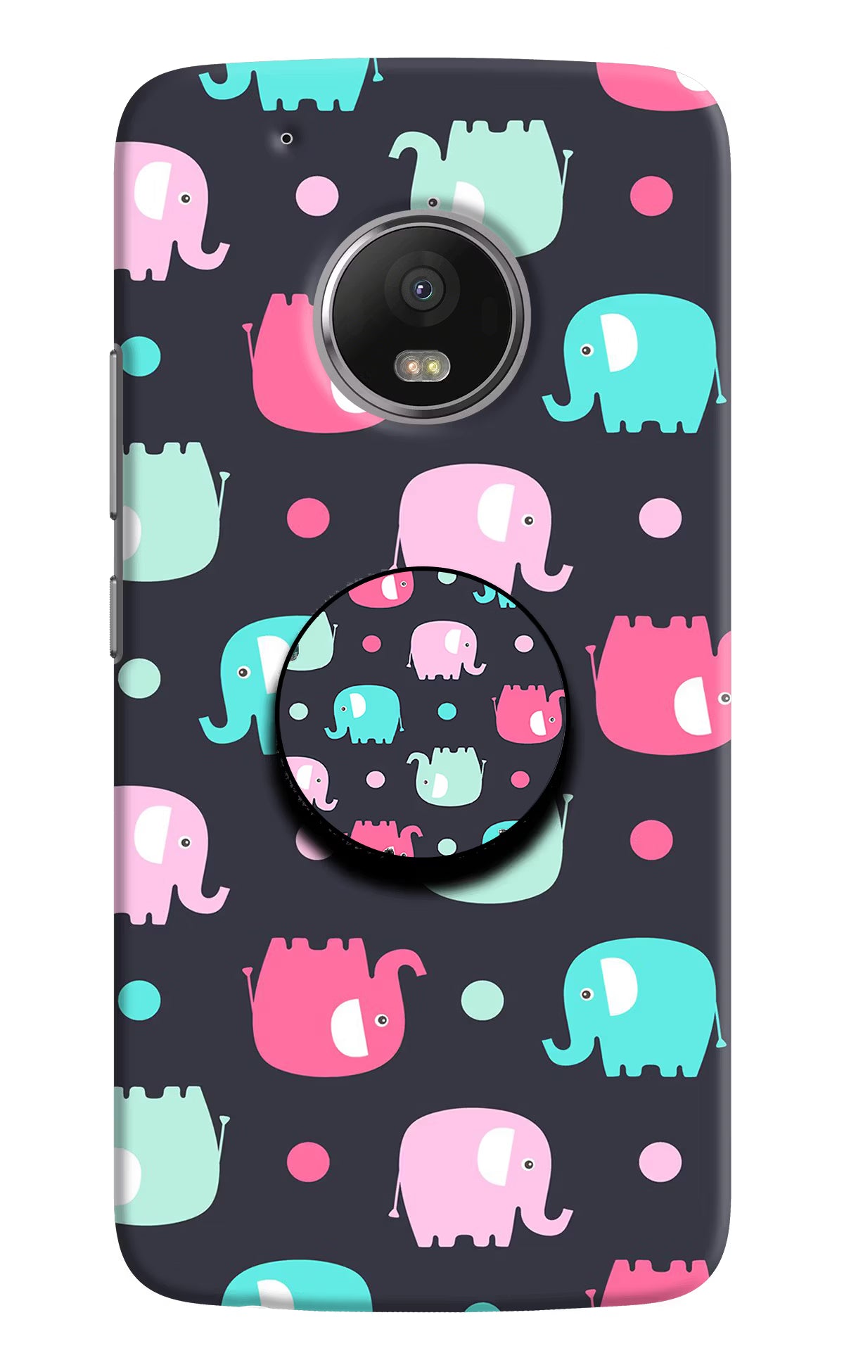 Baby Elephants Moto G5 plus Pop Case - Baby Elephants Moto G5 plus Pop Case by Casekaro Baby Elephants Moto G5 plus Pop Case by Casekaro