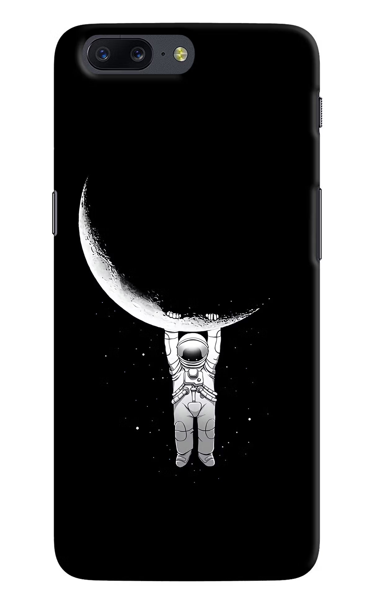 Moon Space Oneplus 5 Back Cover - Moon Space Oneplus 5 Hard Case Back Cover by Casekaro Moon Space Oneplus 5 Hard Case Back Cover by Casekaro