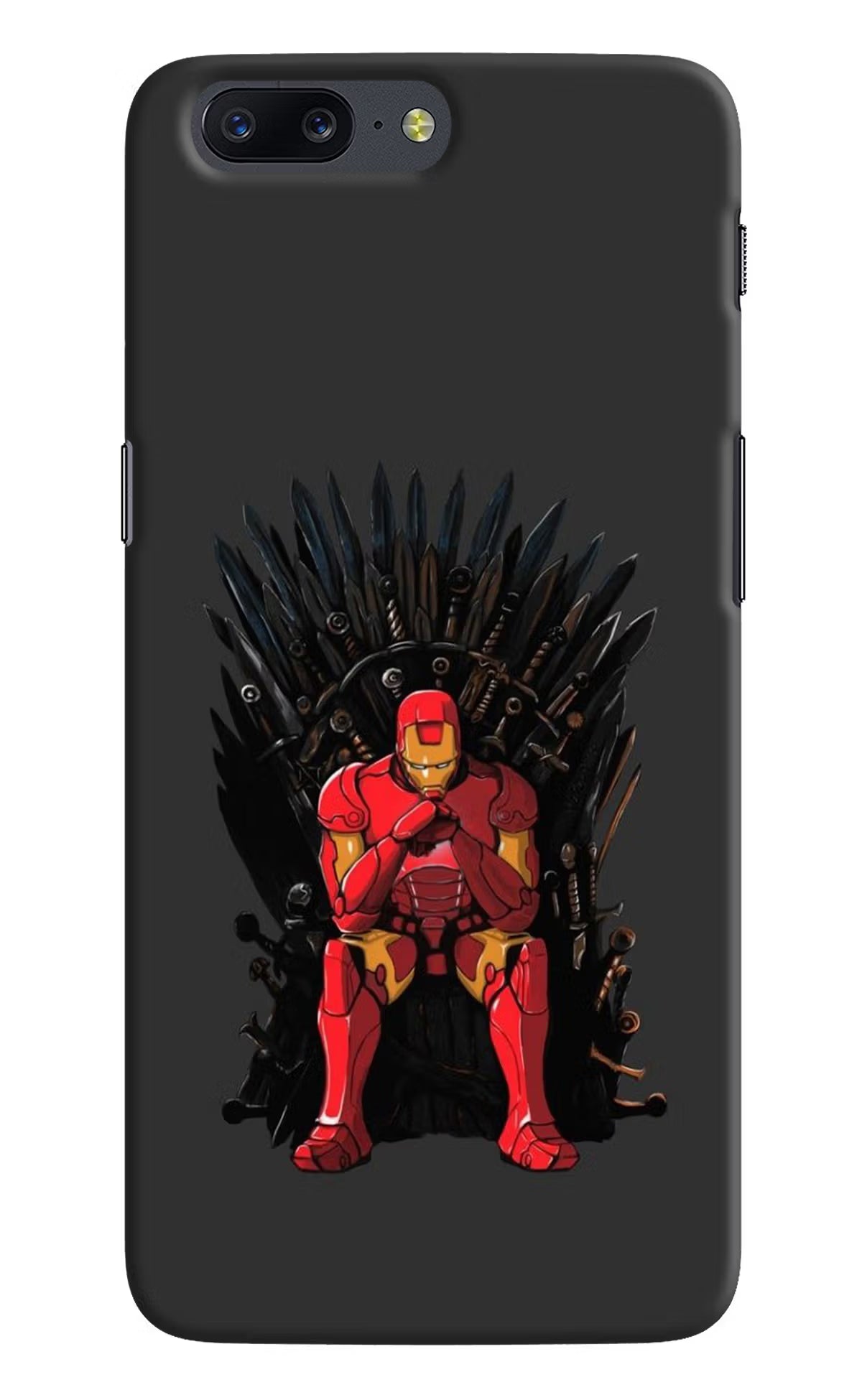 Ironman Throne Oneplus 5 Back Cover - Ironman Throne Oneplus 5 Hard Case Back Cover by Casekaro Ironman Throne Oneplus 5 Hard Case Back Cover by Casekaro