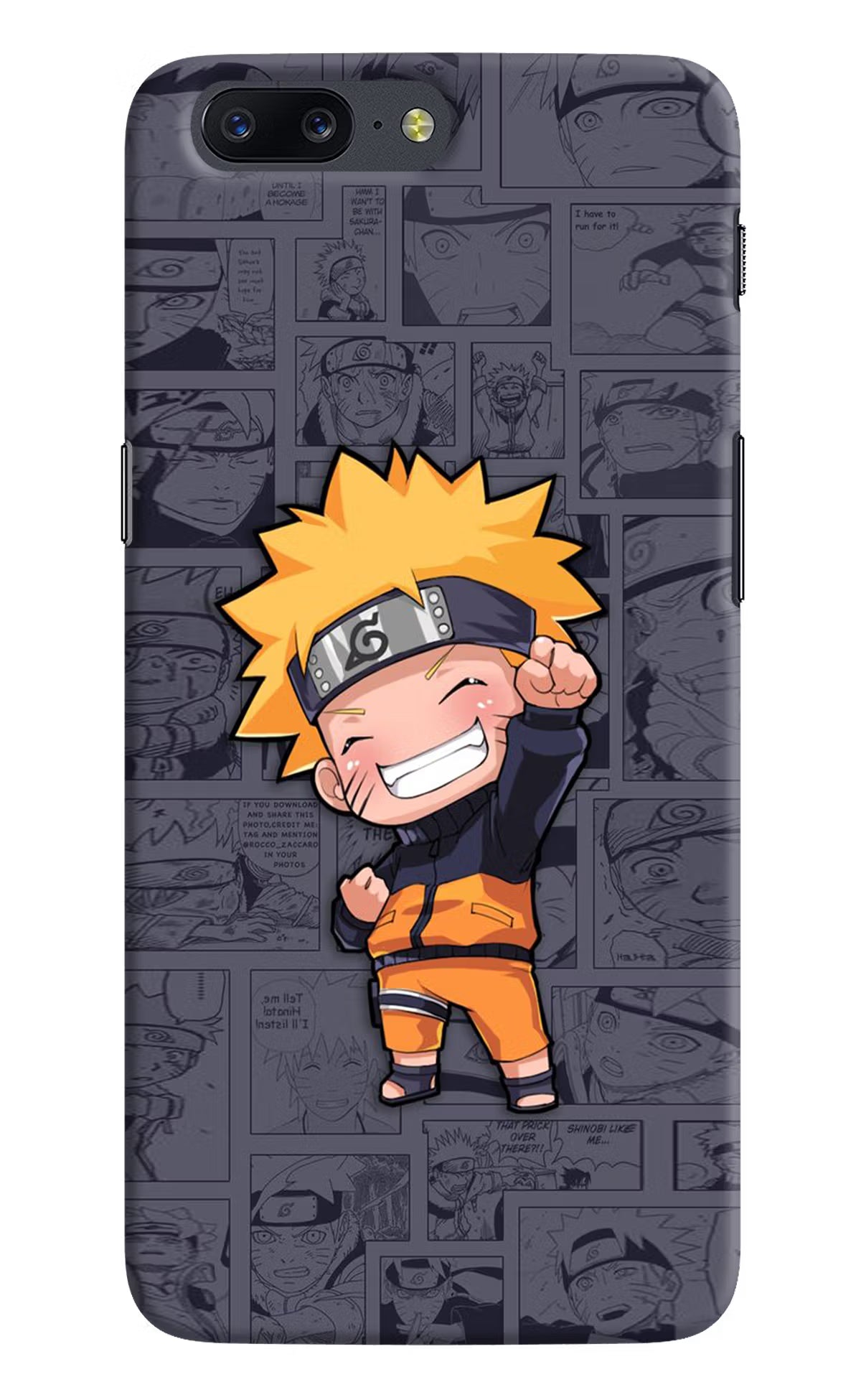 Chota Naruto Oneplus 5 Back Cover - Chota Naruto Oneplus 5 Hard Case Back Cover by Casekaro Chota Naruto Oneplus 5 Hard Case Back Cover by Casekaro