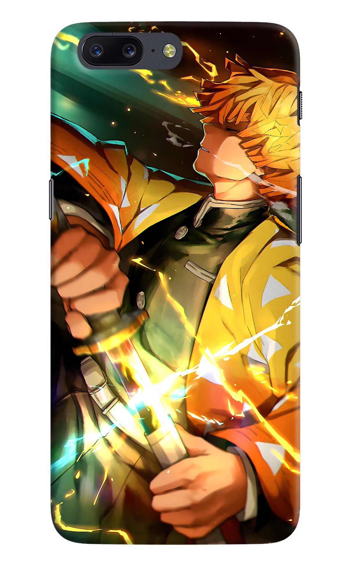 Demon Slayer Oneplus 5 Back Cover - Demon Slayer Oneplus 5 Hard Case Back Cover by Casekaro Demon Slayer Oneplus 5 Hard Case Back Cover by Casekaro