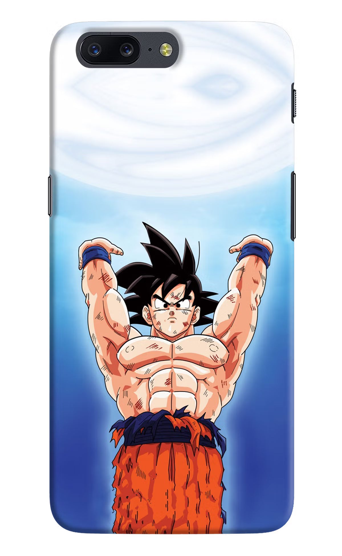 Goku Power Oneplus 5 Back Cover - Goku Power Oneplus 5 Hard Case Back Cover by Casekaro Goku Power Oneplus 5 Hard Case Back Cover by Casekaro