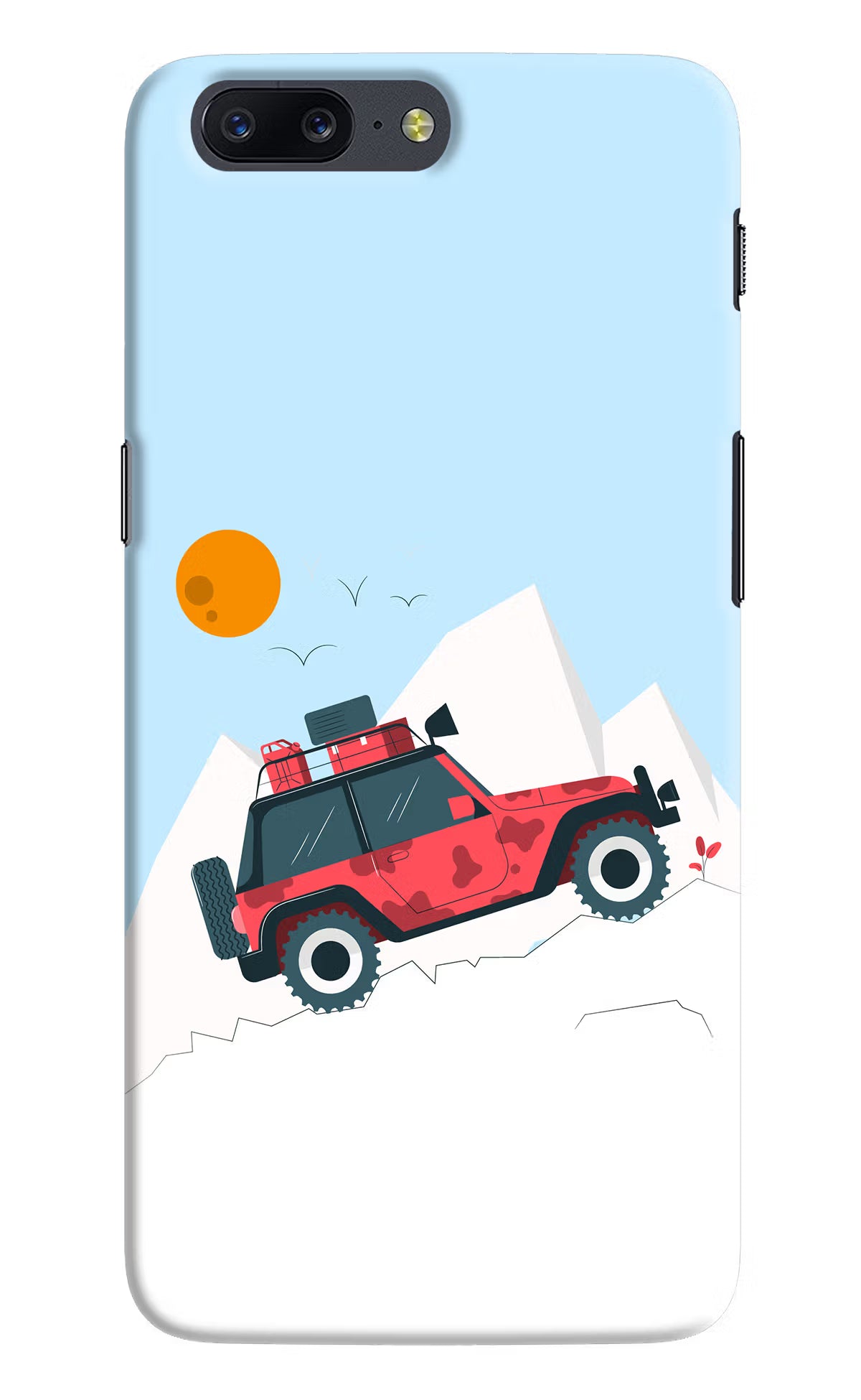 Mountain Trail Beast Oneplus 5 Back Cover - Mountain Trail Beast Oneplus 5 Hard Case Back Cover by Casekaro Mountain Trail Beast Oneplus 5 Hard Case Back Cover by Casekaro