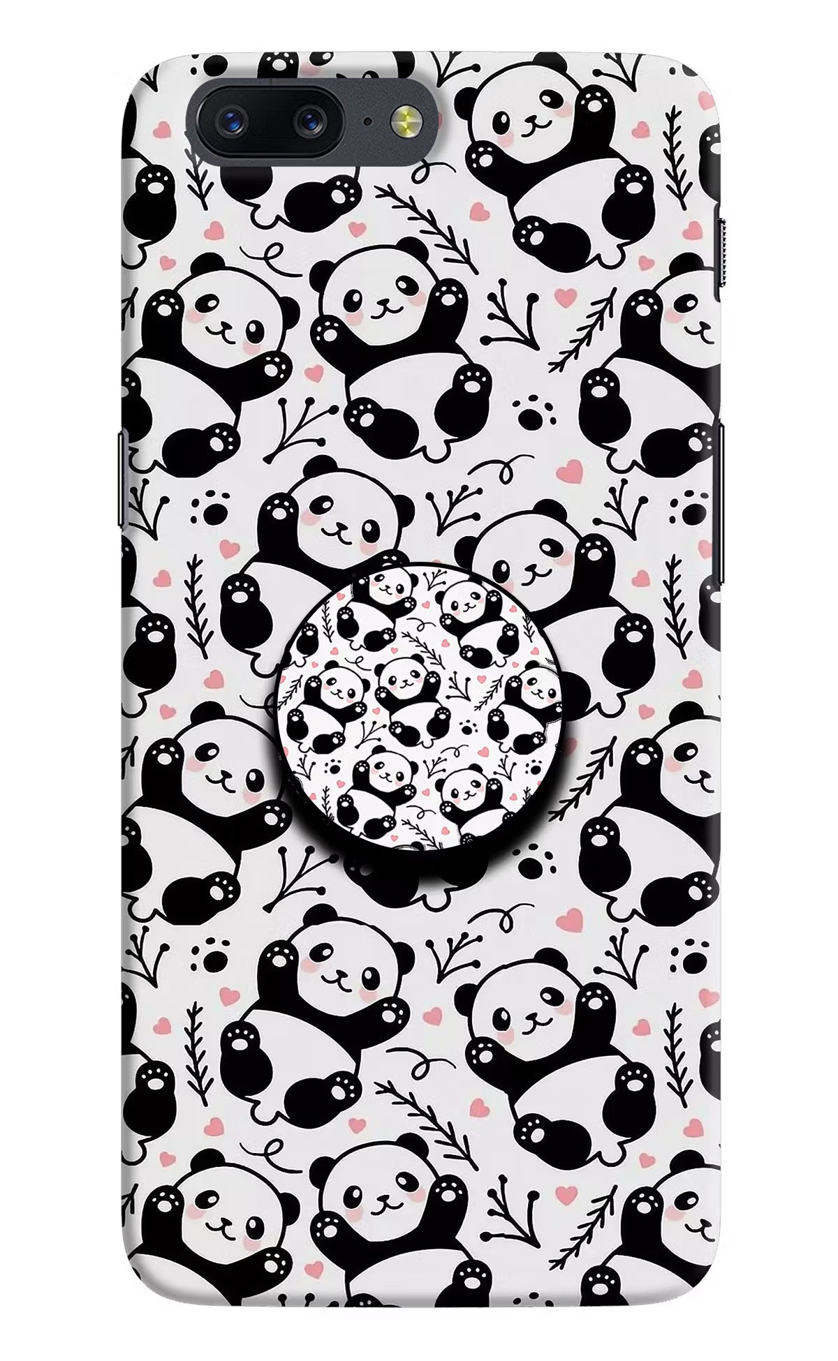 Cute Panda Oneplus 5 Pop Case - Cute Panda Oneplus 5 Pop Case by Casekaro Cute Panda Oneplus 5 Pop Case by Casekaro