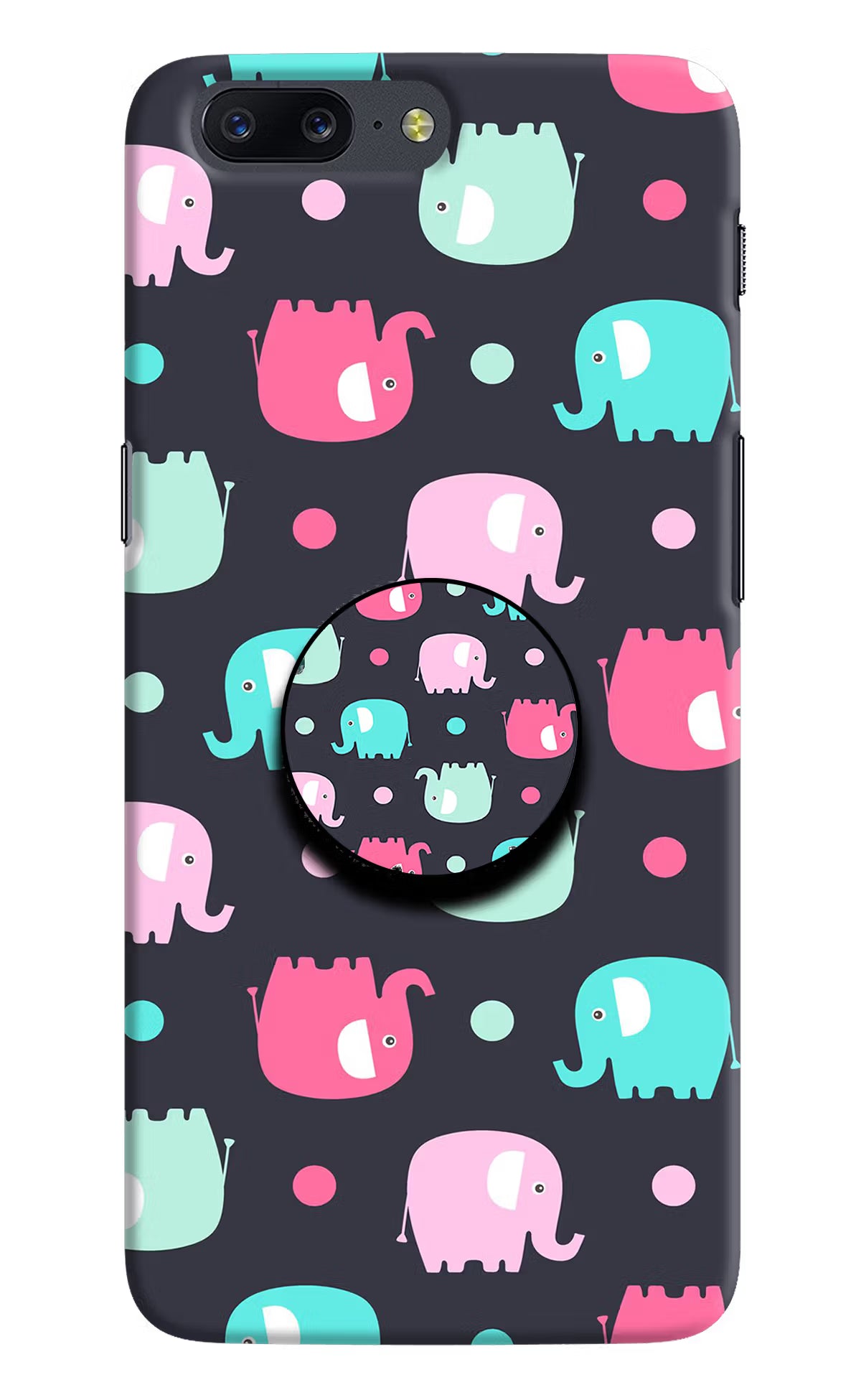 Baby Elephants Oneplus 5 Pop Case - Baby Elephants Oneplus 5 Pop Case by Casekaro Baby Elephants Oneplus 5 Pop Case by Casekaro