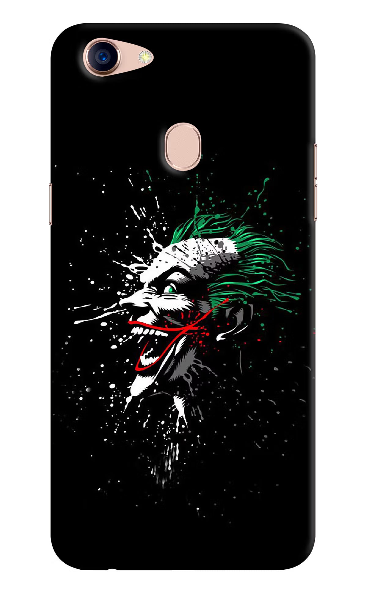 Joker Oppo F5 Back Cover - Joker Oppo F5 Hard Case Back Cover by Casekaro Joker Oppo F5 Hard Case Back Cover by Casekaro