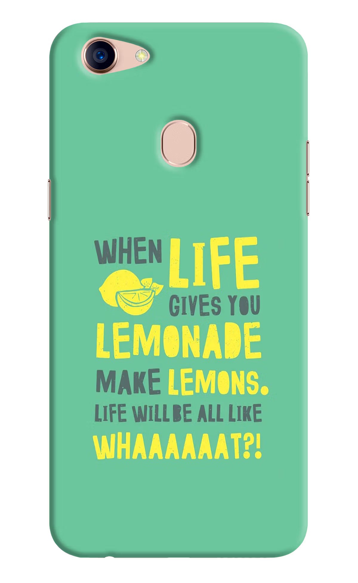 Quote Oppo F5 Back Cover - Quote Oppo F5 Hard Case Back Cover by Casekaro Quote Oppo F5 Hard Case Back Cover by Casekaro