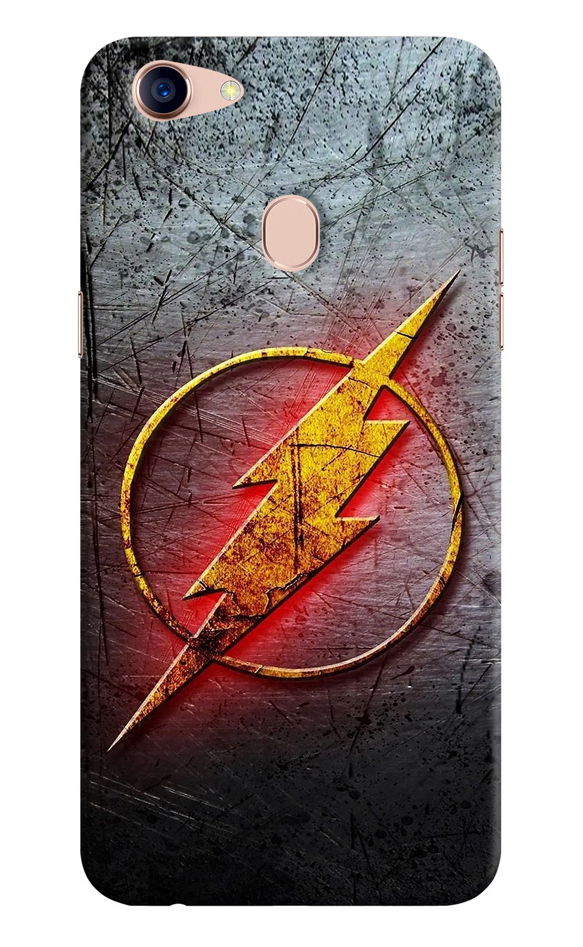 Flash Oppo F5 Back Cover - Flash Oppo F5 Hard Case Back Cover by Casekaro Flash Oppo F5 Hard Case Back Cover by Casekaro