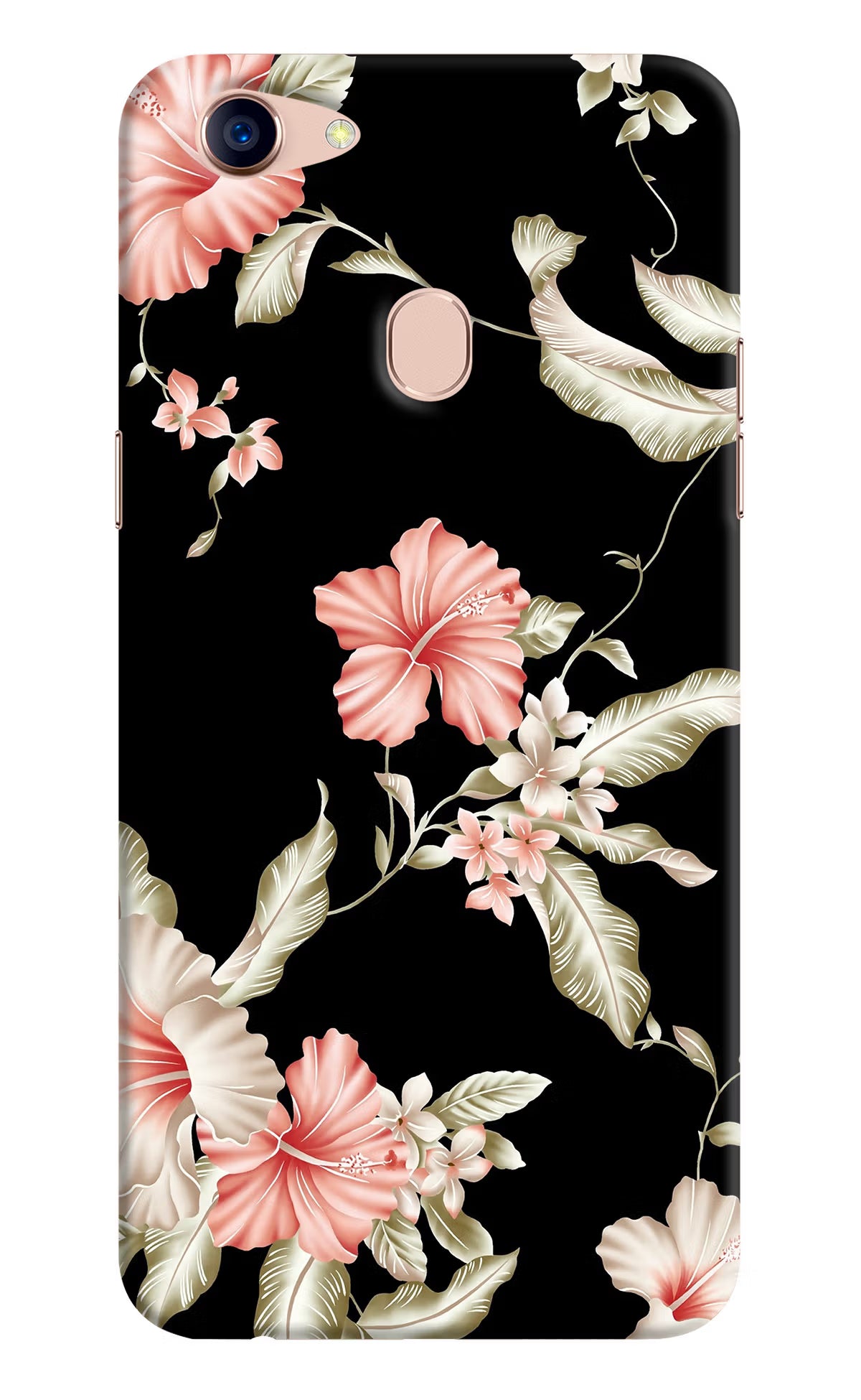 Flowers Oppo F5 Back Cover - Flowers Oppo F5 Hard Case Back Cover by Casekaro Flowers Oppo F5 Hard Case Back Cover by Casekaro