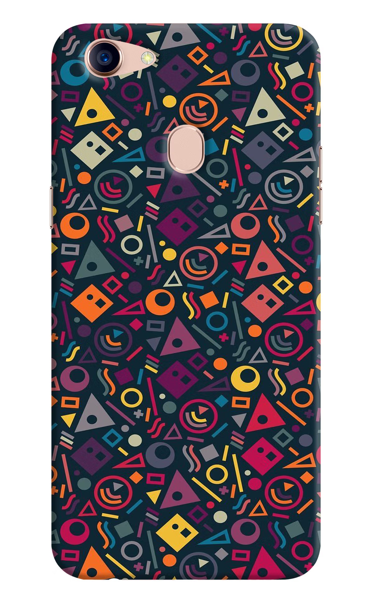 Geometric Abstract Oppo F5 Back Cover - Geometric Abstract Oppo F5 Hard Case Back Cover by Casekaro Geometric Abstract Oppo F5 Hard Case Back Cover by Casekaro