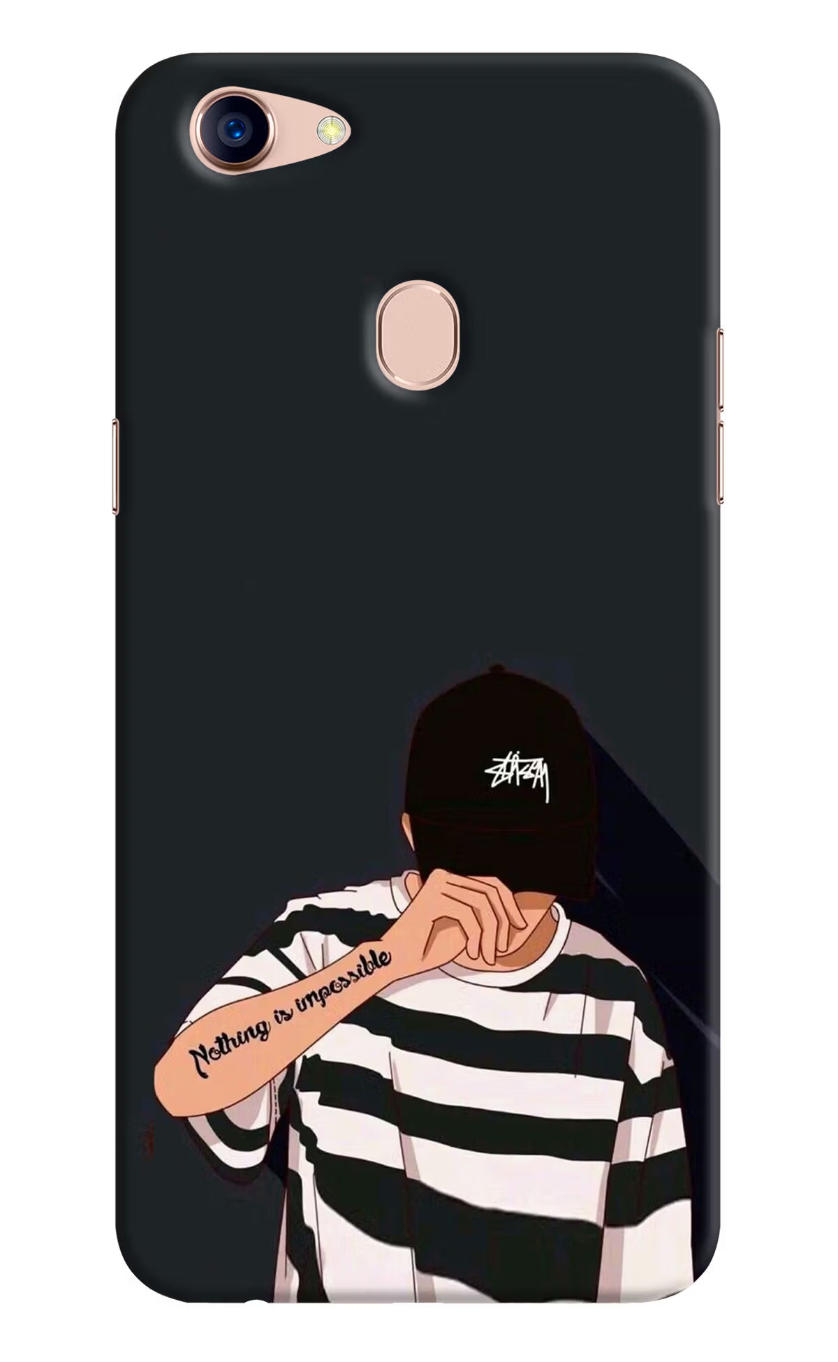Aesthetic Boy Oppo F5 Back Cover - Aesthetic Boy Oppo F5 Hard Case Back Cover by Casekaro Aesthetic Boy Oppo F5 Hard Case Back Cover by Casekaro