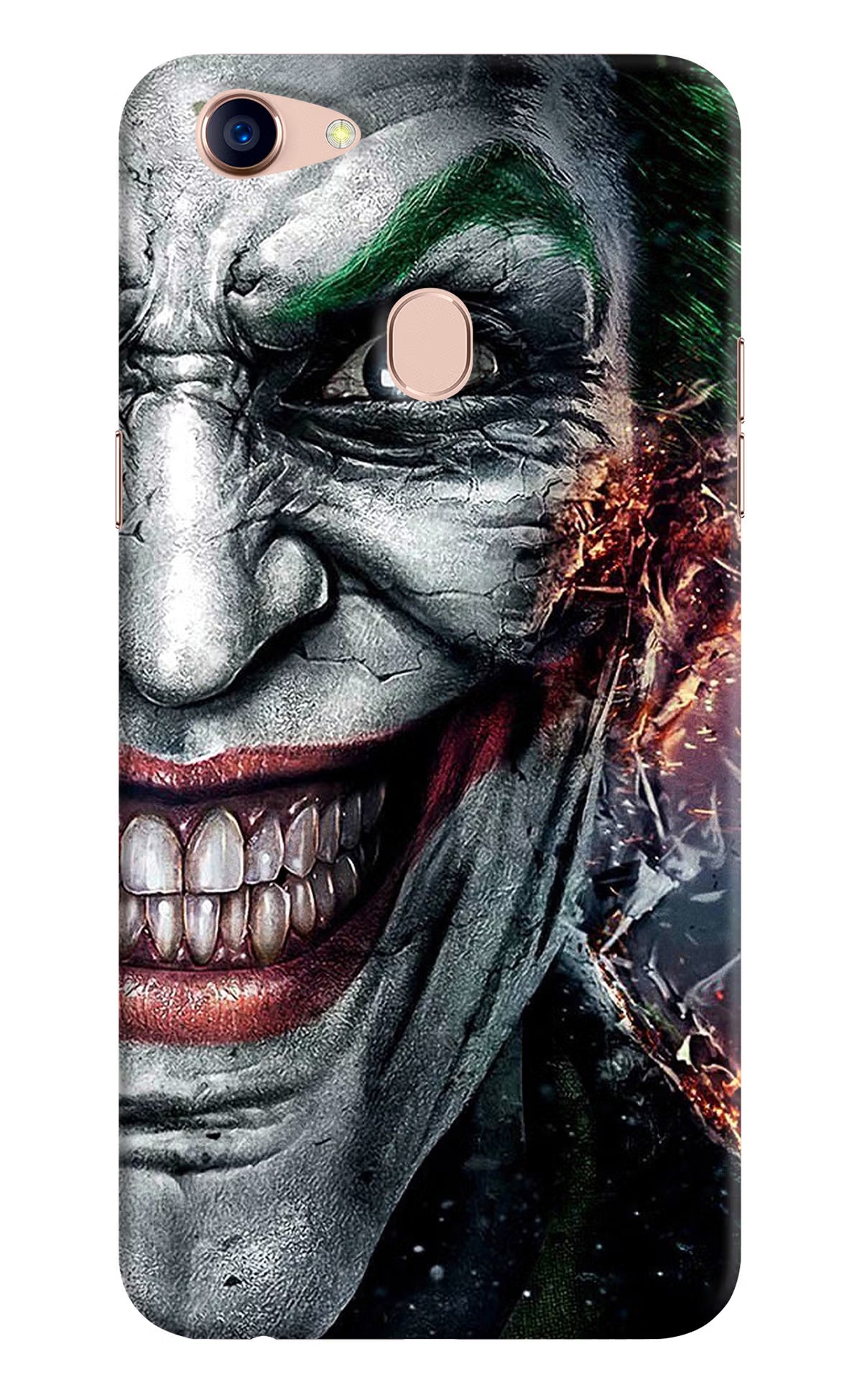 Joker Cam Oppo F5 Back Cover - Joker Cam Oppo F5 Hard Case Back Cover by Casekaro Joker Cam Oppo F5 Hard Case Back Cover by Casekaro