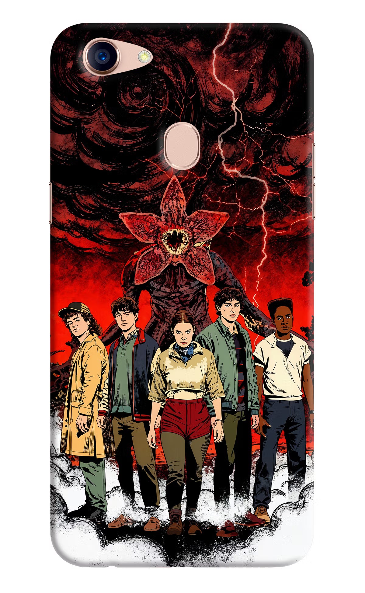 Ordinary Things Characters Oppo F5 Back Cover - Ordinary Things Characters Oppo F5 Hard Case Back Cover by Casekaro Ordinary Things Characters Oppo F5 Hard Case Back Cover by Casekaro