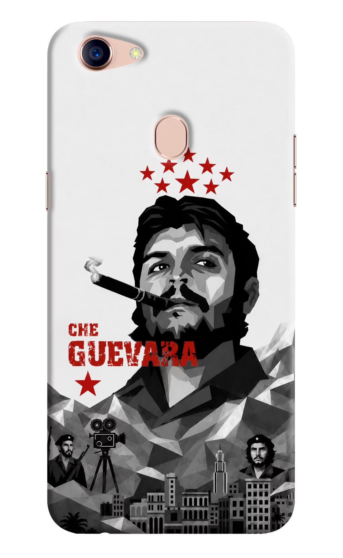 Che Guevara Iconic Oppo F5 Back Cover - Che Guevara Iconic Oppo F5 Back Cover Che Guevara Iconic Oppo F5 Back Cover